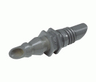 Conector recto 4,6mm - 3/16\\\" Conexión Classic. Blister de 10 unidades