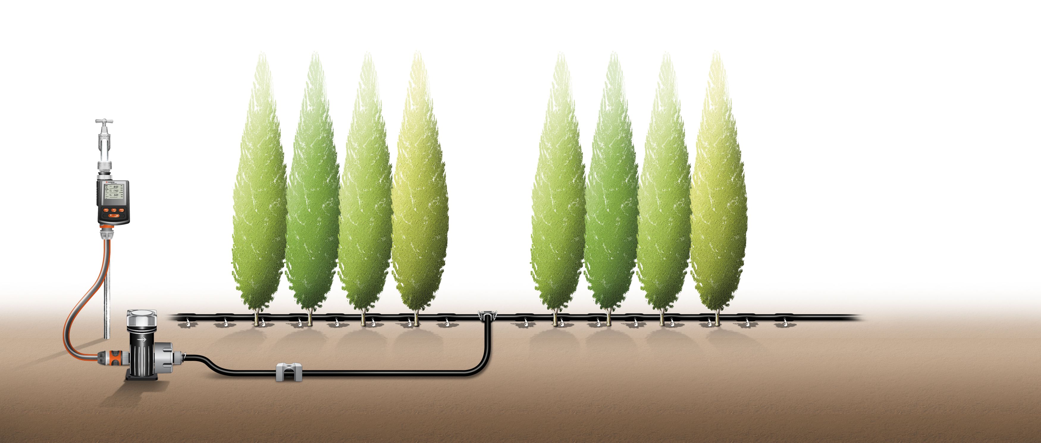 Set de inicio para hileras M 25m