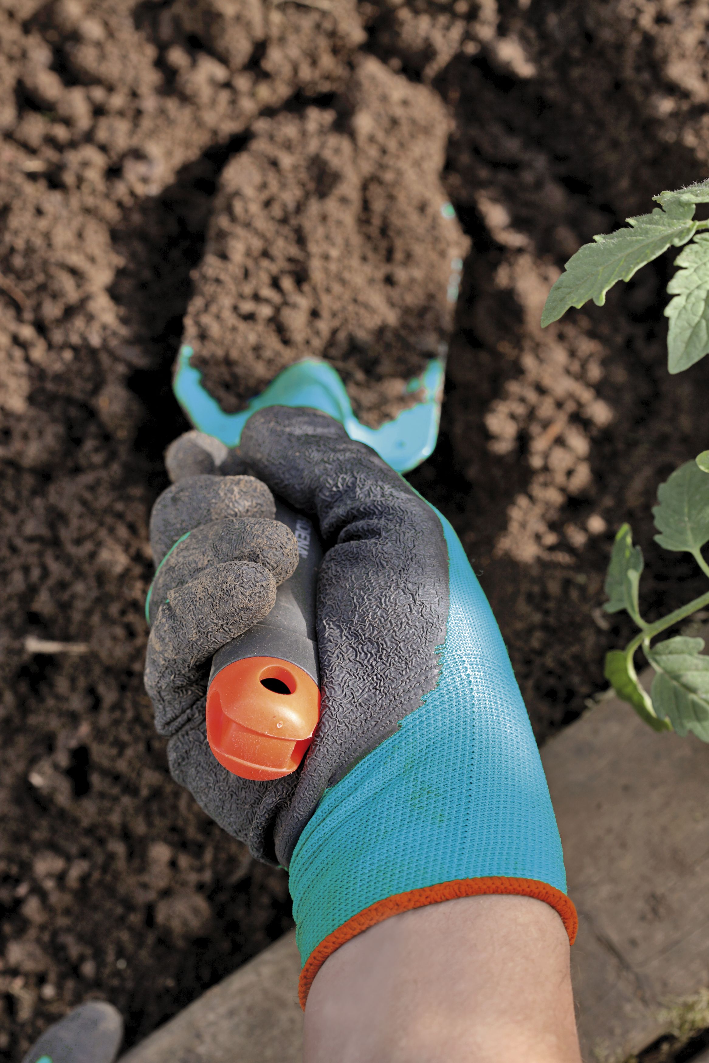 Guantes para plantar y trabajar la tierra. Talla 7 / S