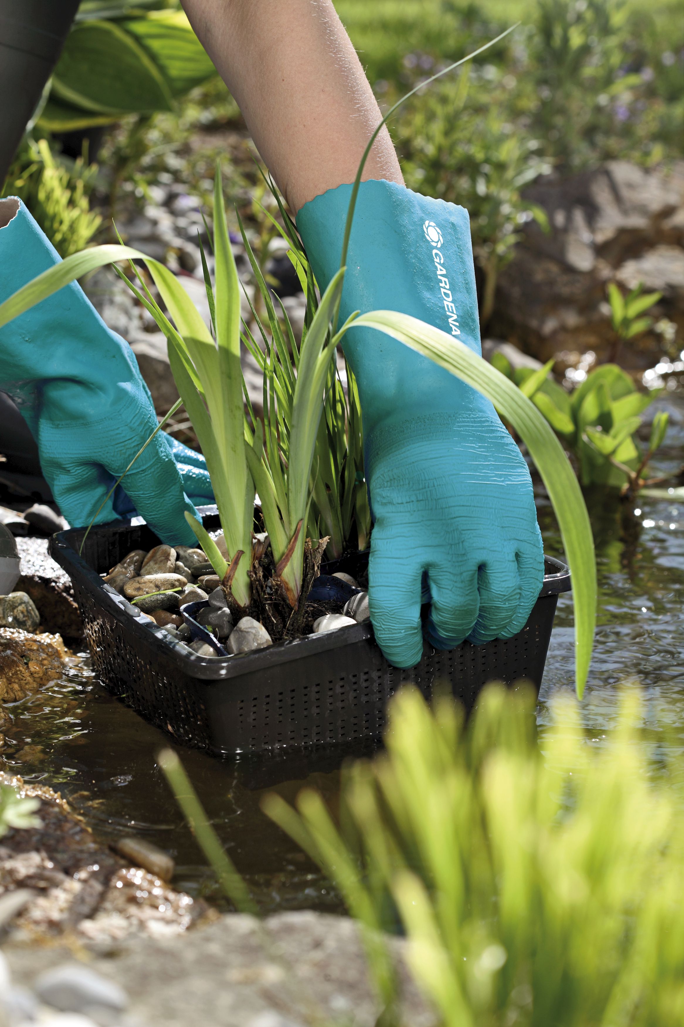 Guantes para agua GARDENA. Talla 7 / S