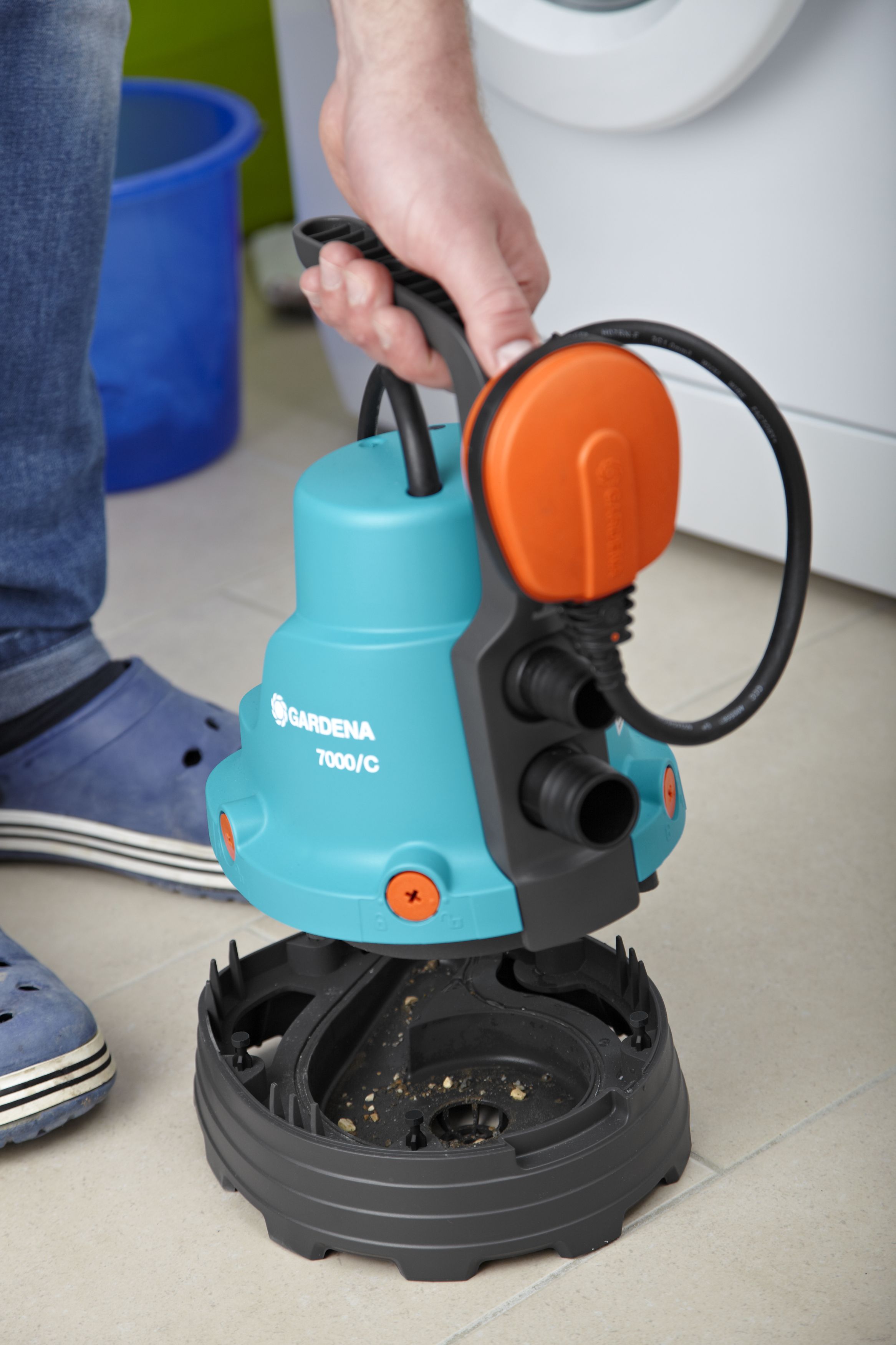 Bomba de achique de aguas limpias 7000/C