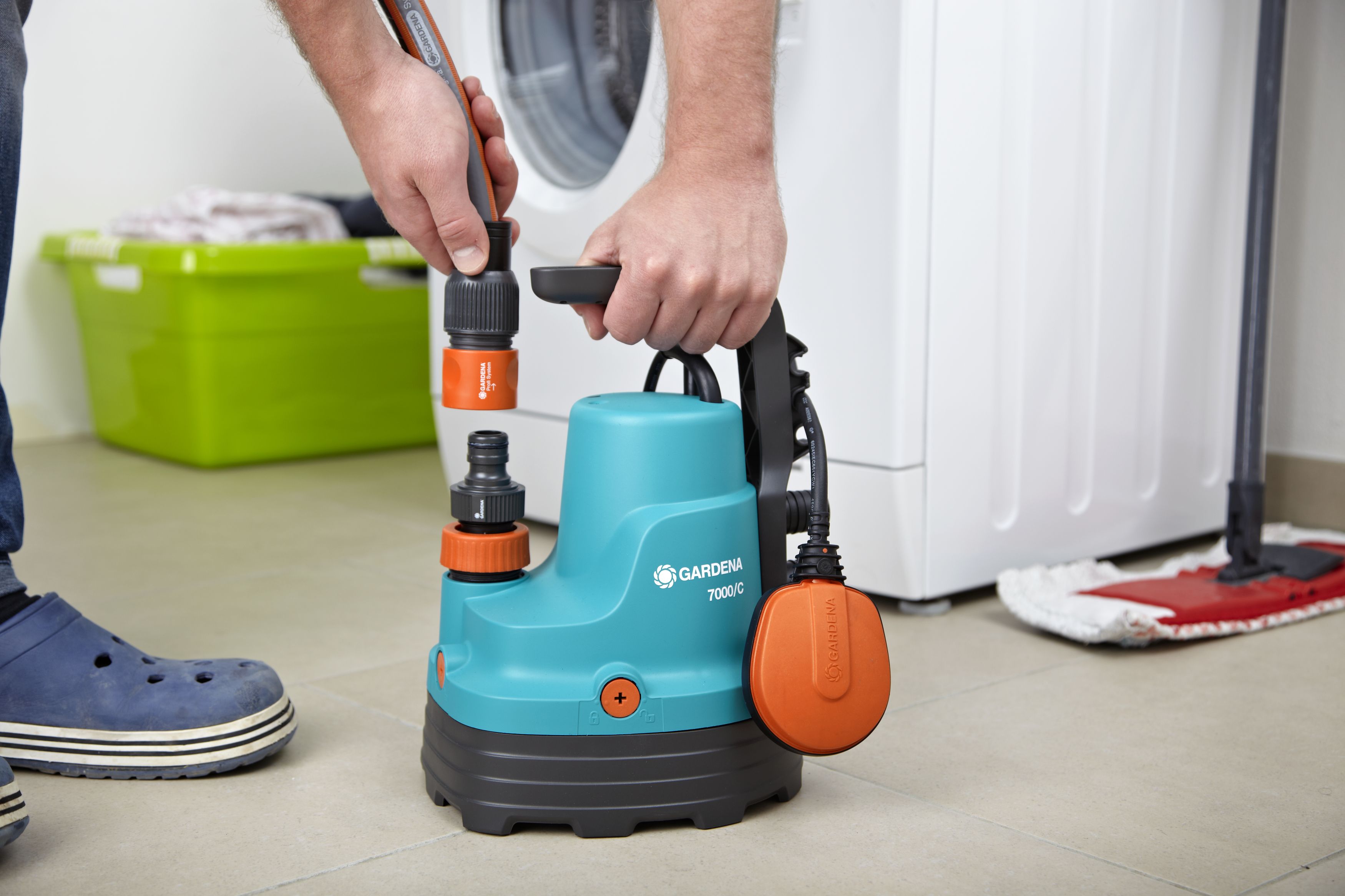 Bomba de achique de aguas limpias 7000/C