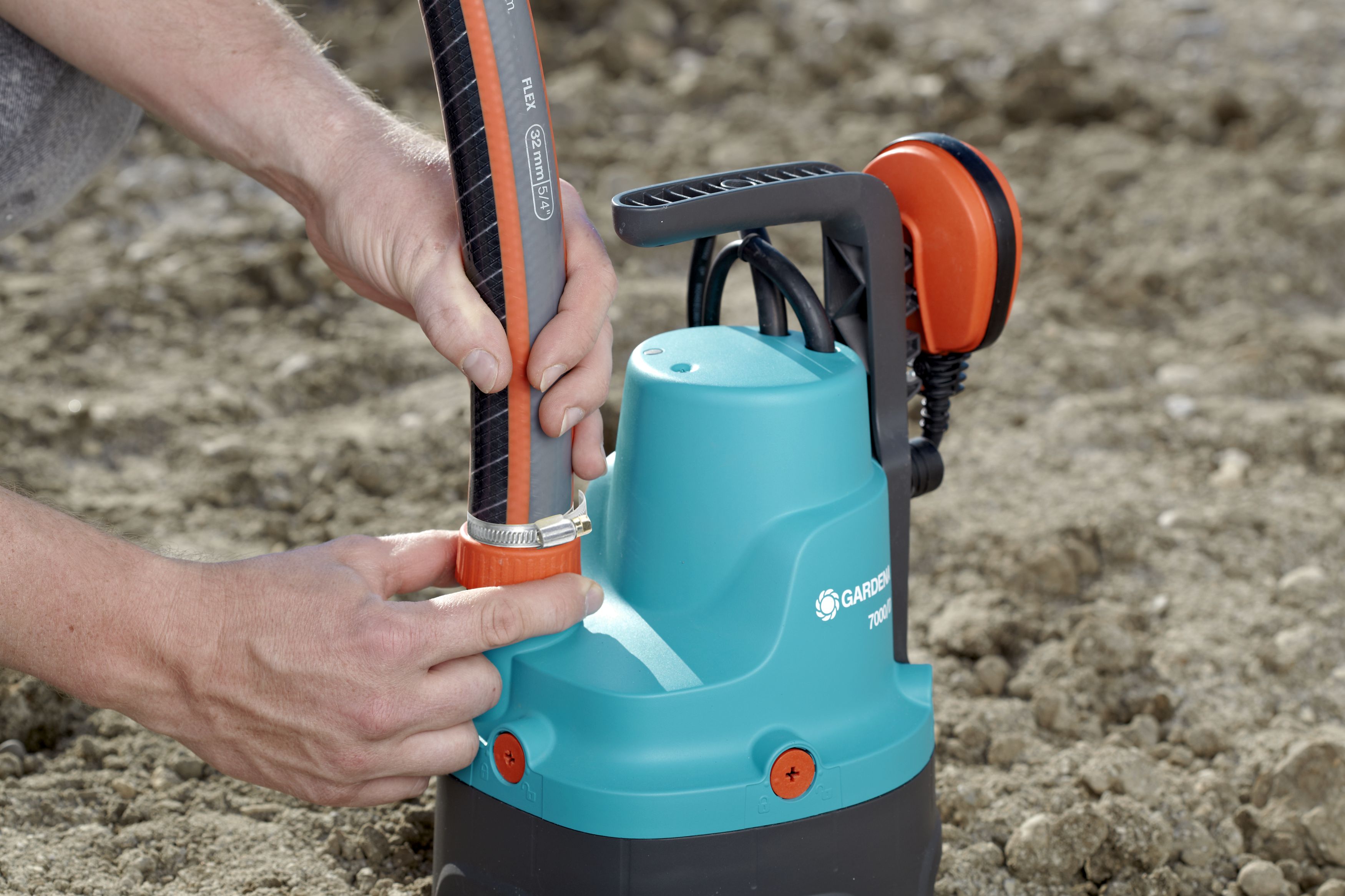 Bomba sumergible de aguas sucias 7000/D