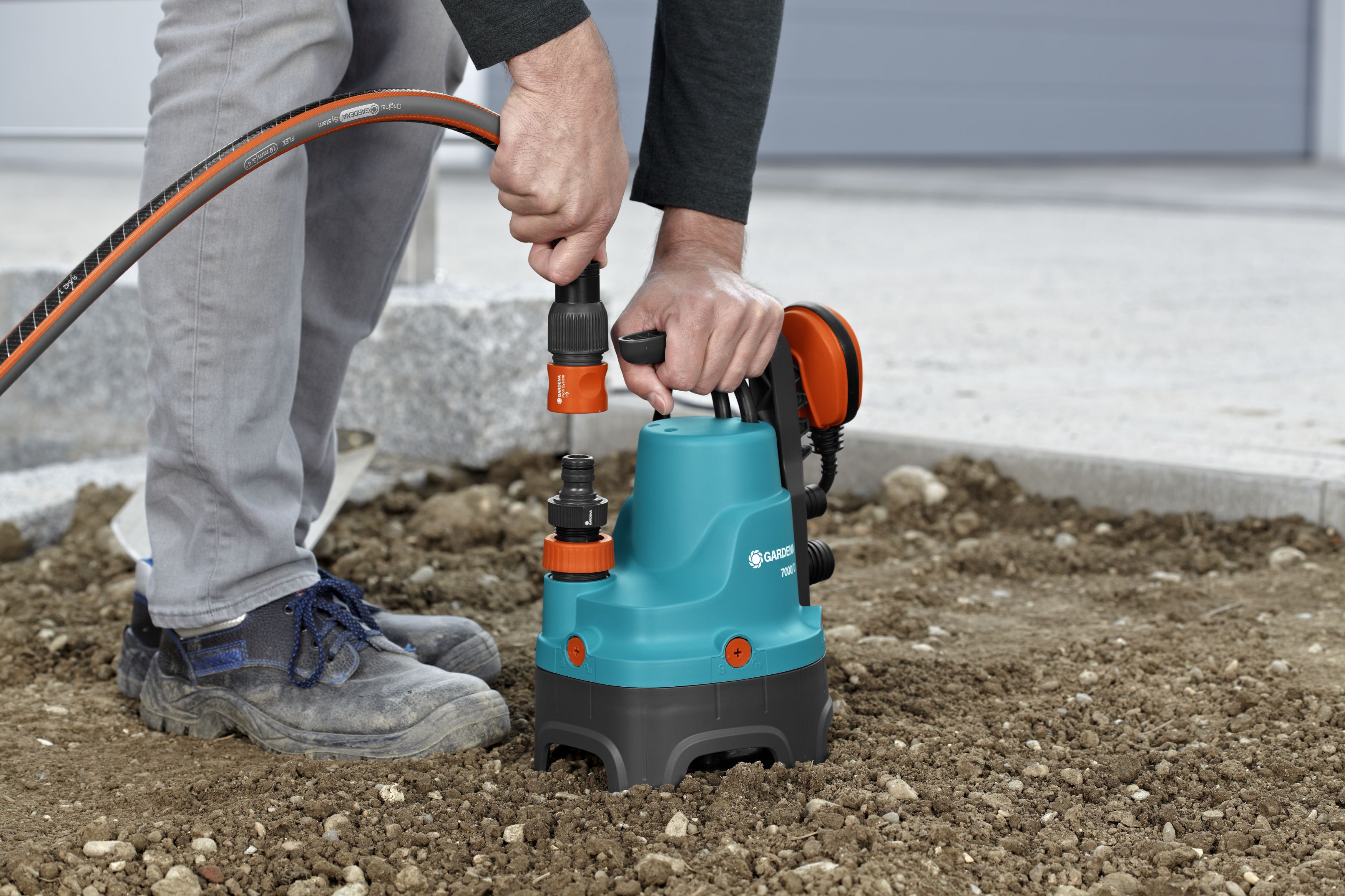 Bomba sumergible de aguas sucias 7000/D