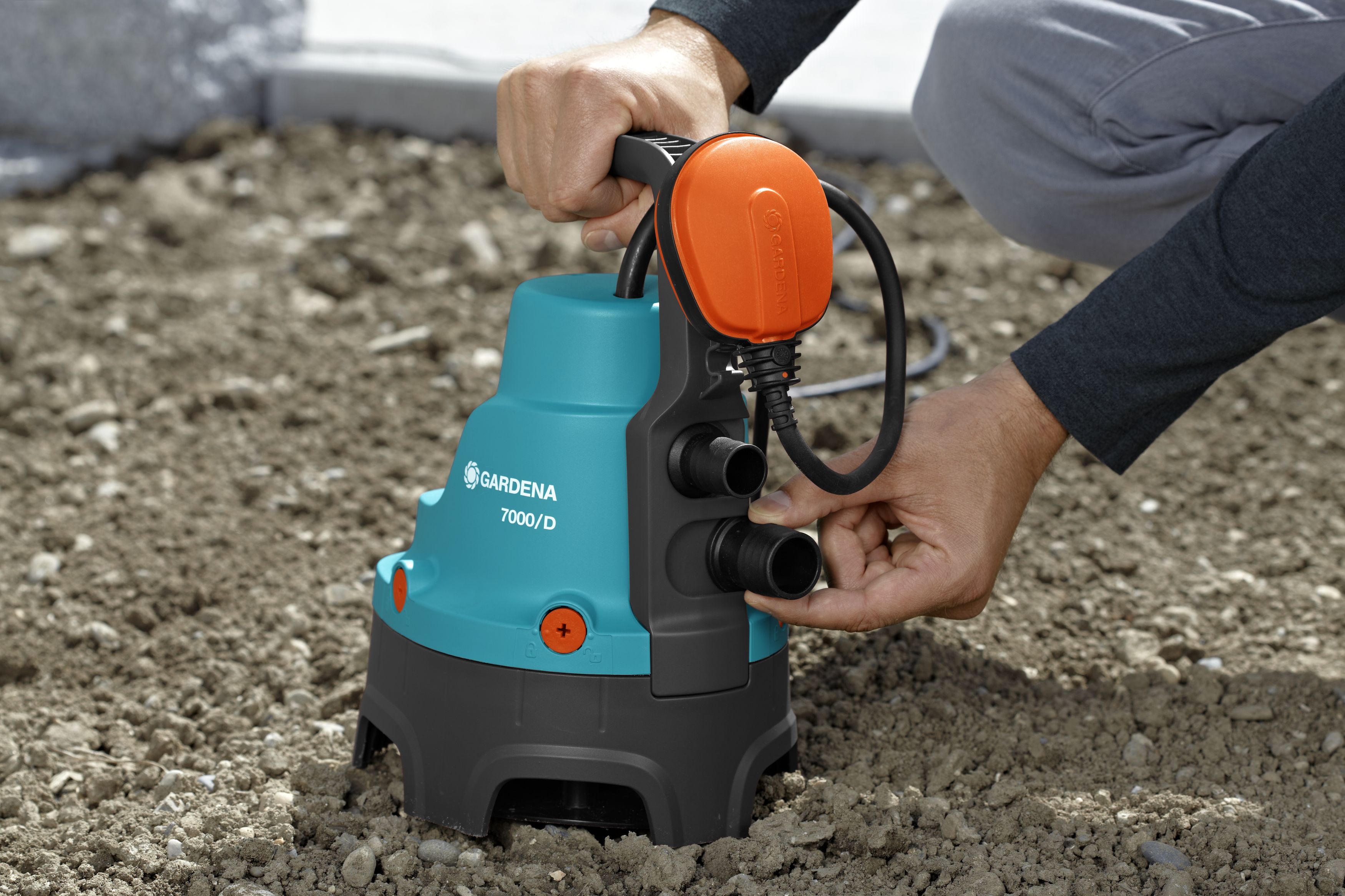 Bomba sumergible de aguas sucias 7000/D