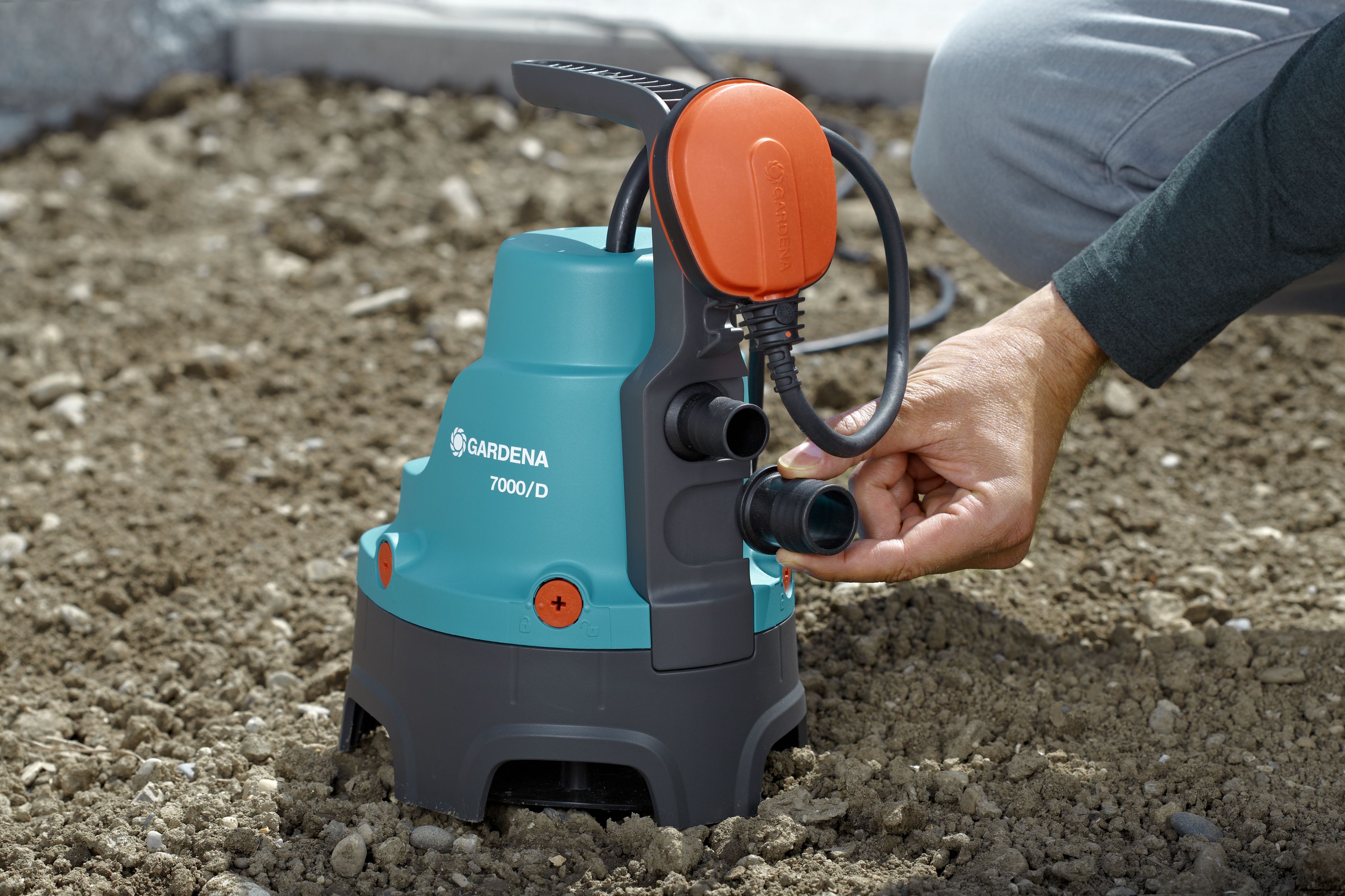 Bomba sumergible de aguas sucias 7000/D