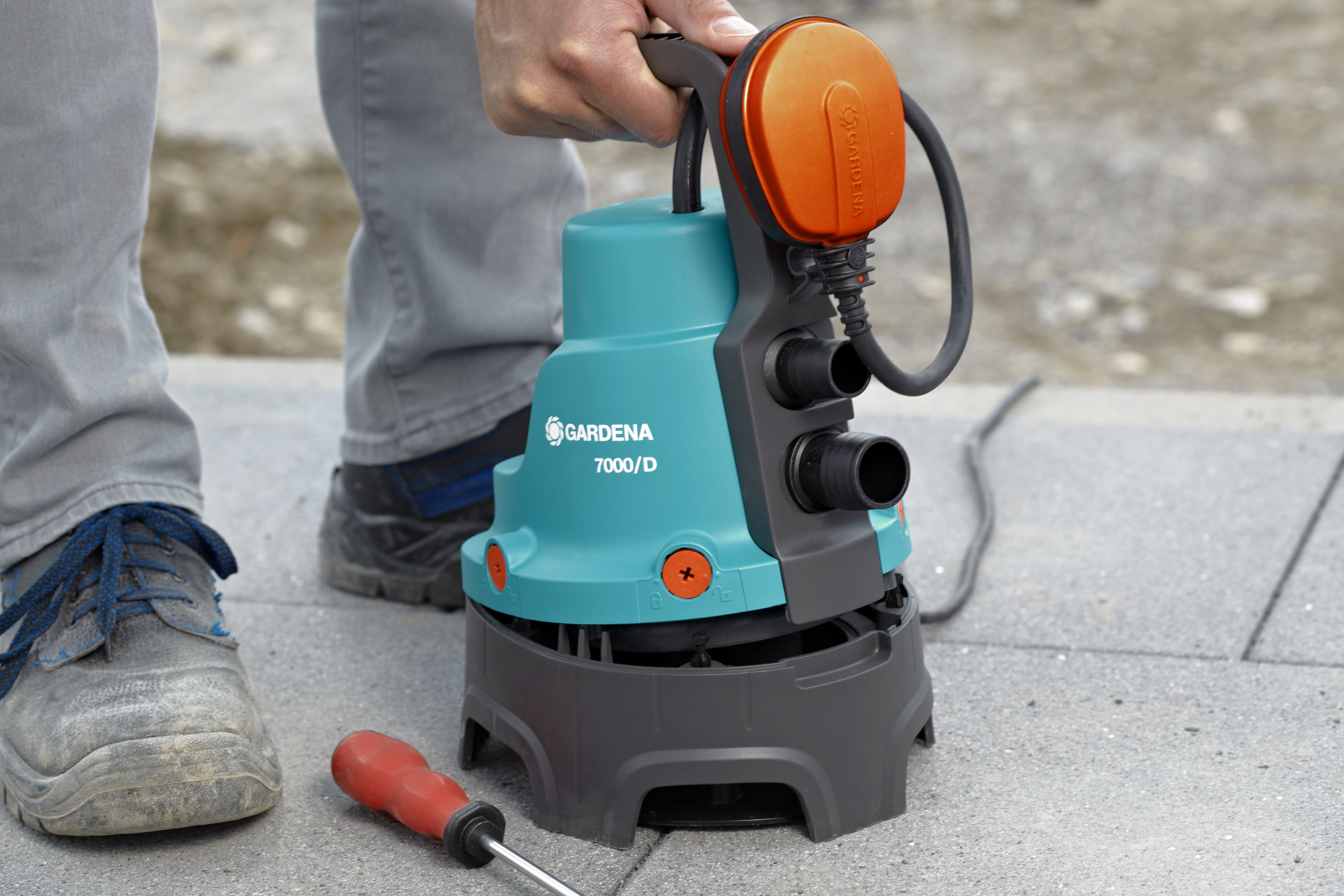 Bomba sumergible de aguas sucias 7000/D