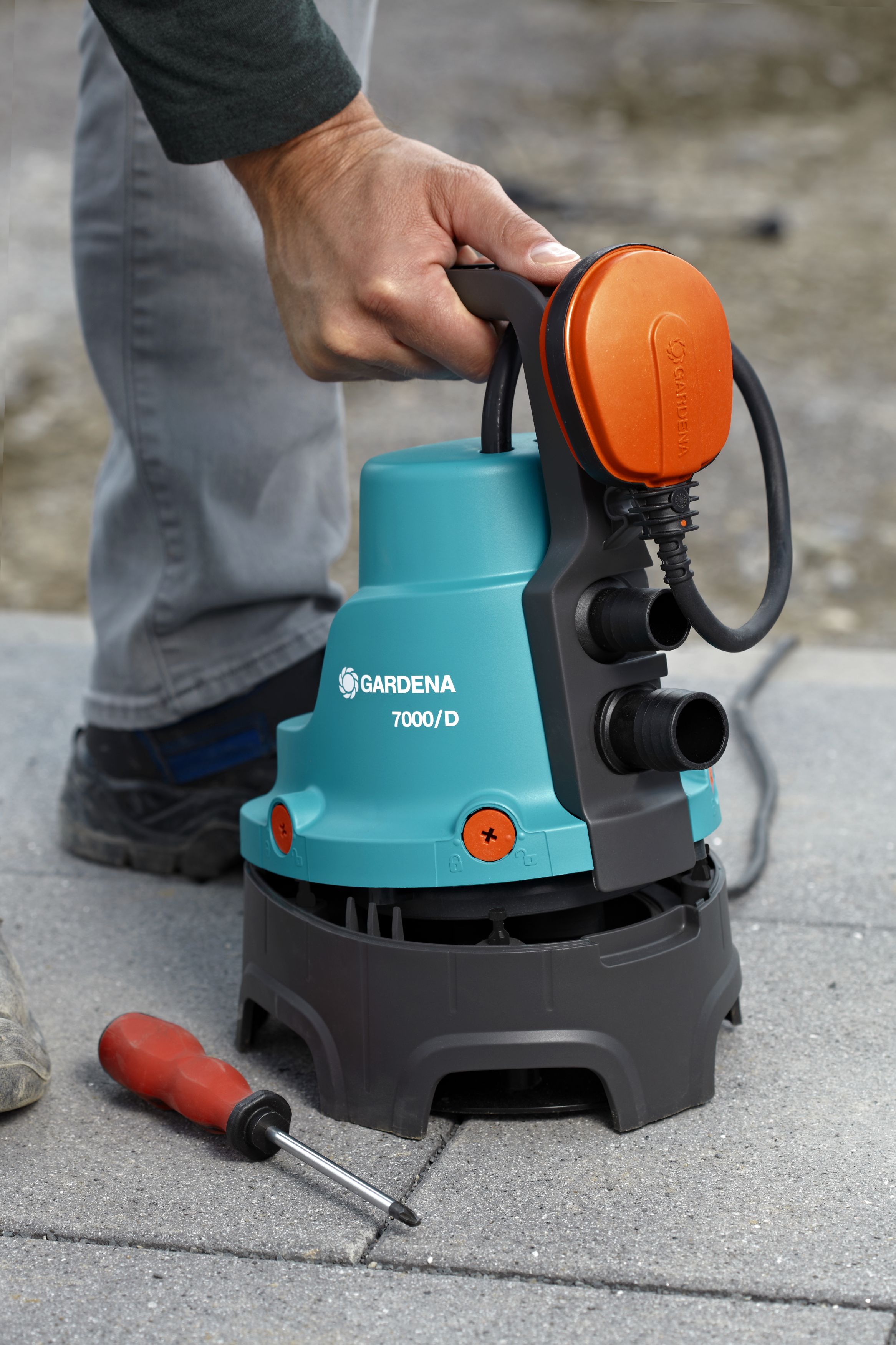 Bomba sumergible de aguas sucias 7000/D