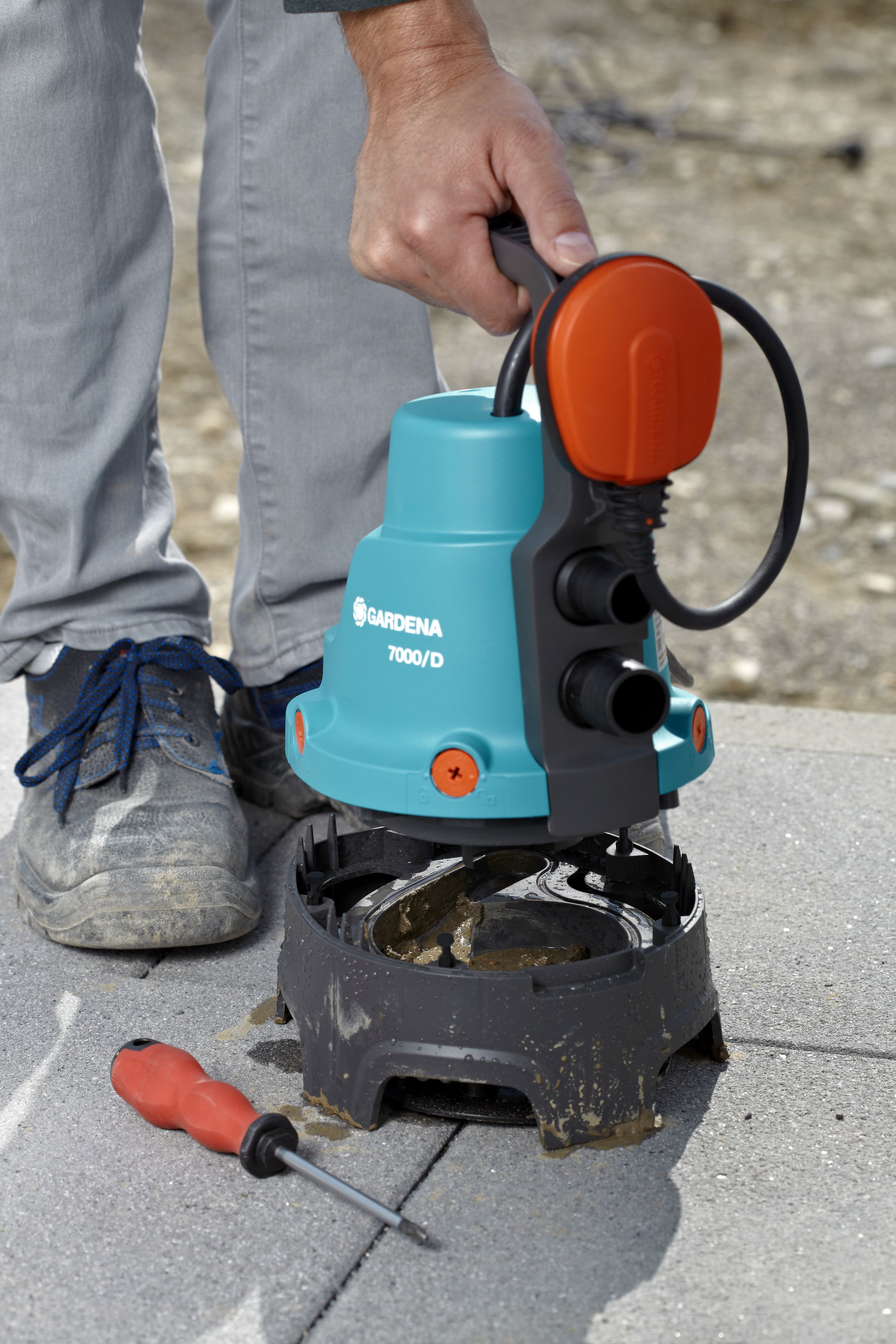 Bomba sumergible de aguas sucias 7000/D