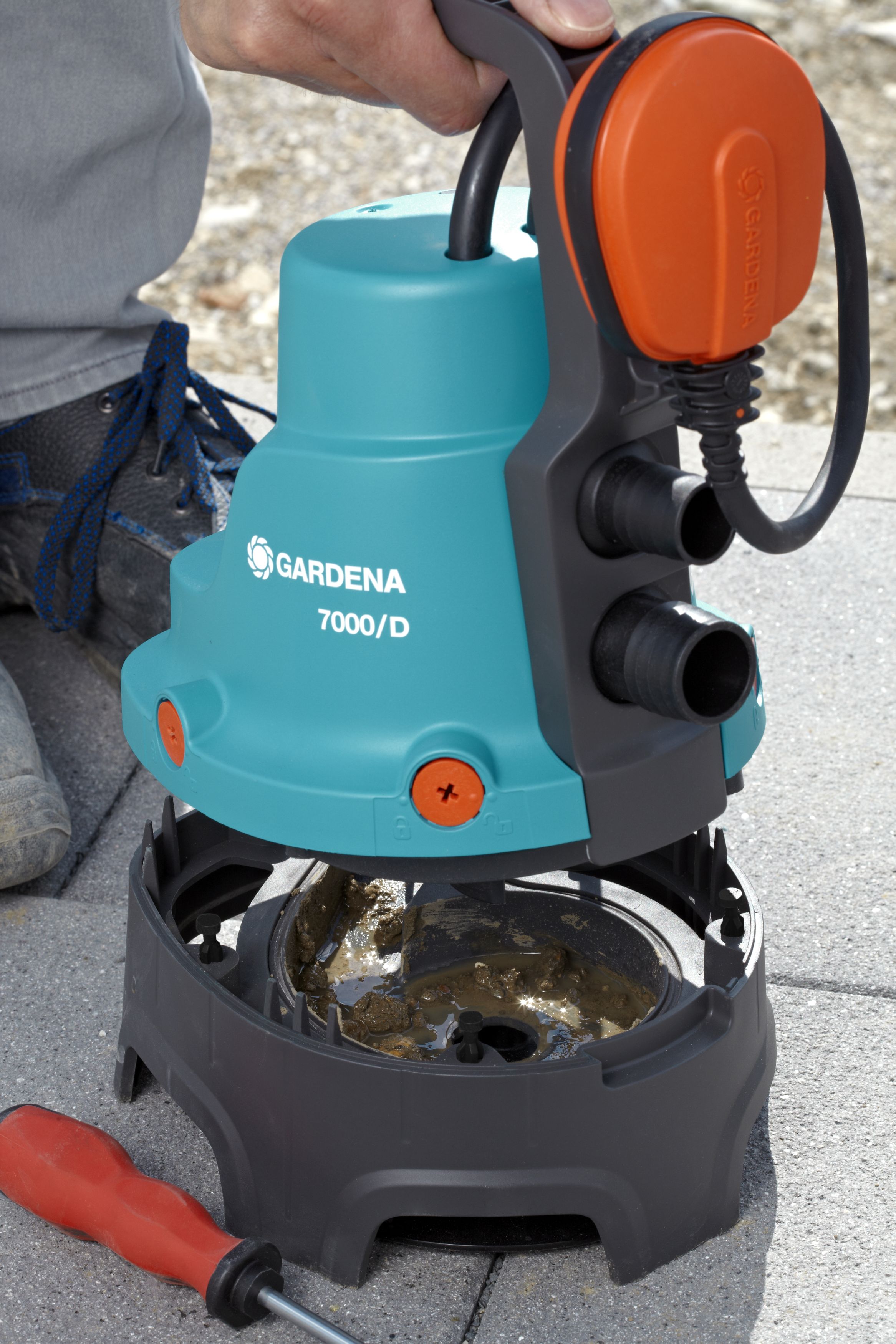 Bomba sumergible de aguas sucias 7000/D