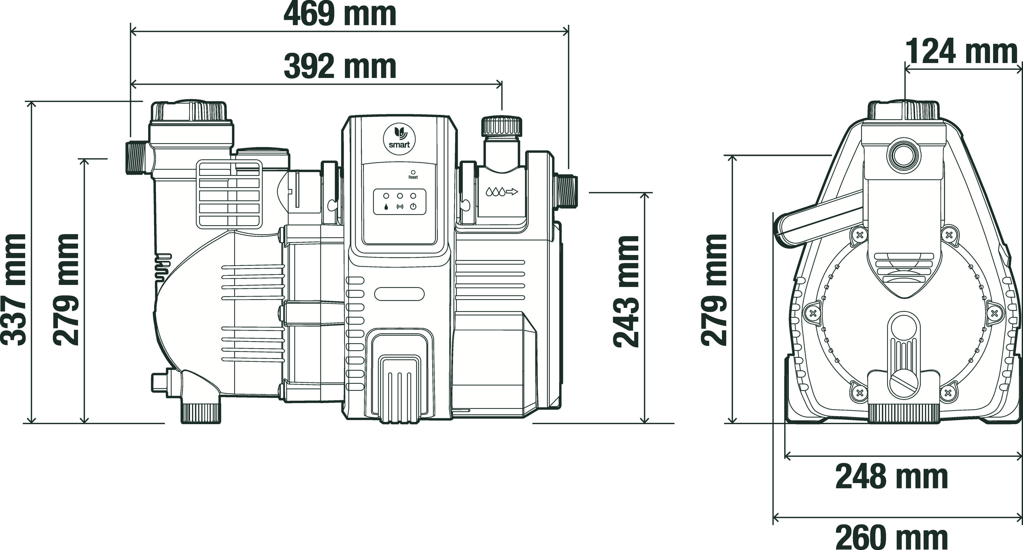 Grupo a presión electronico Smart