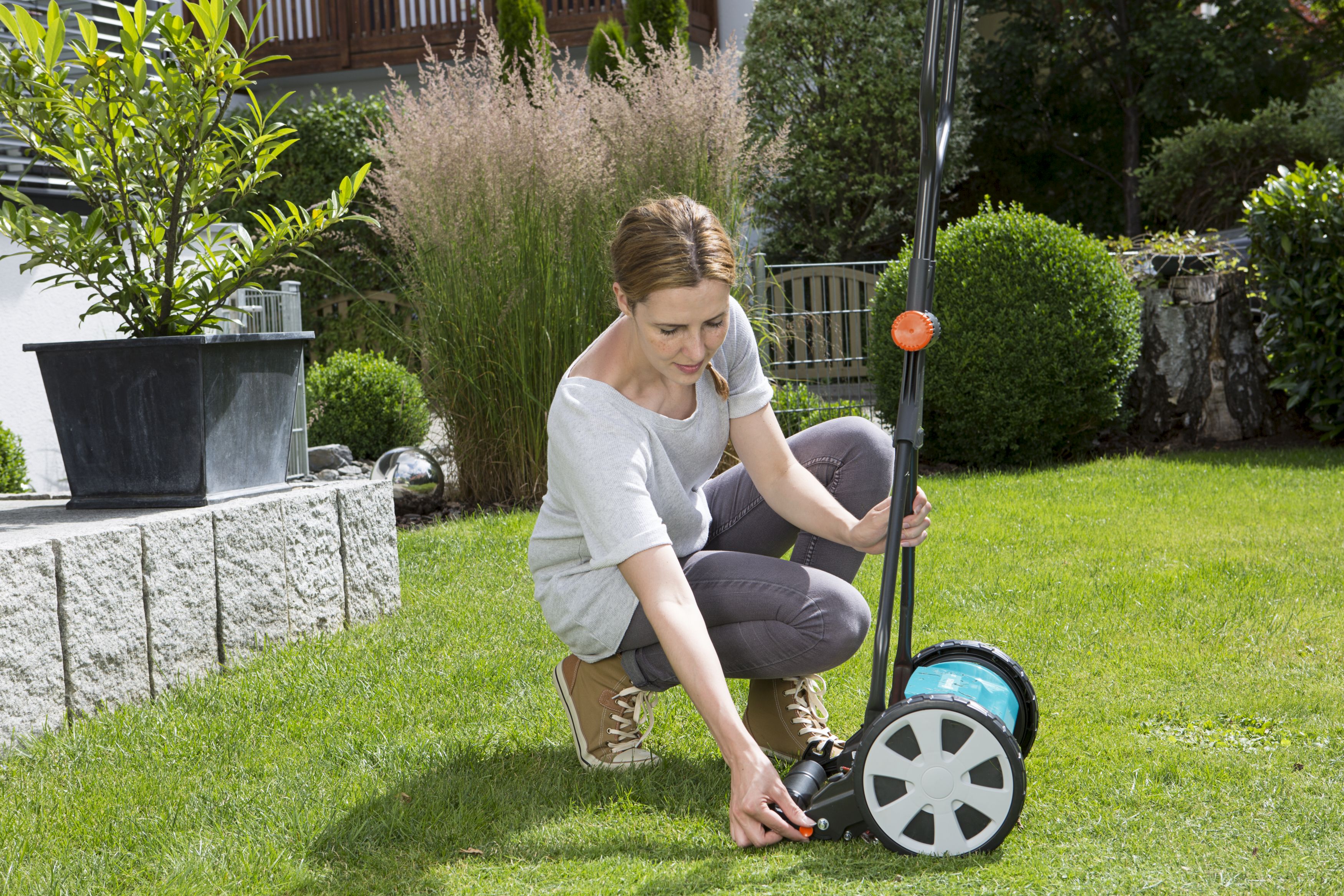 Cortacésped manual helicoidal 300 C