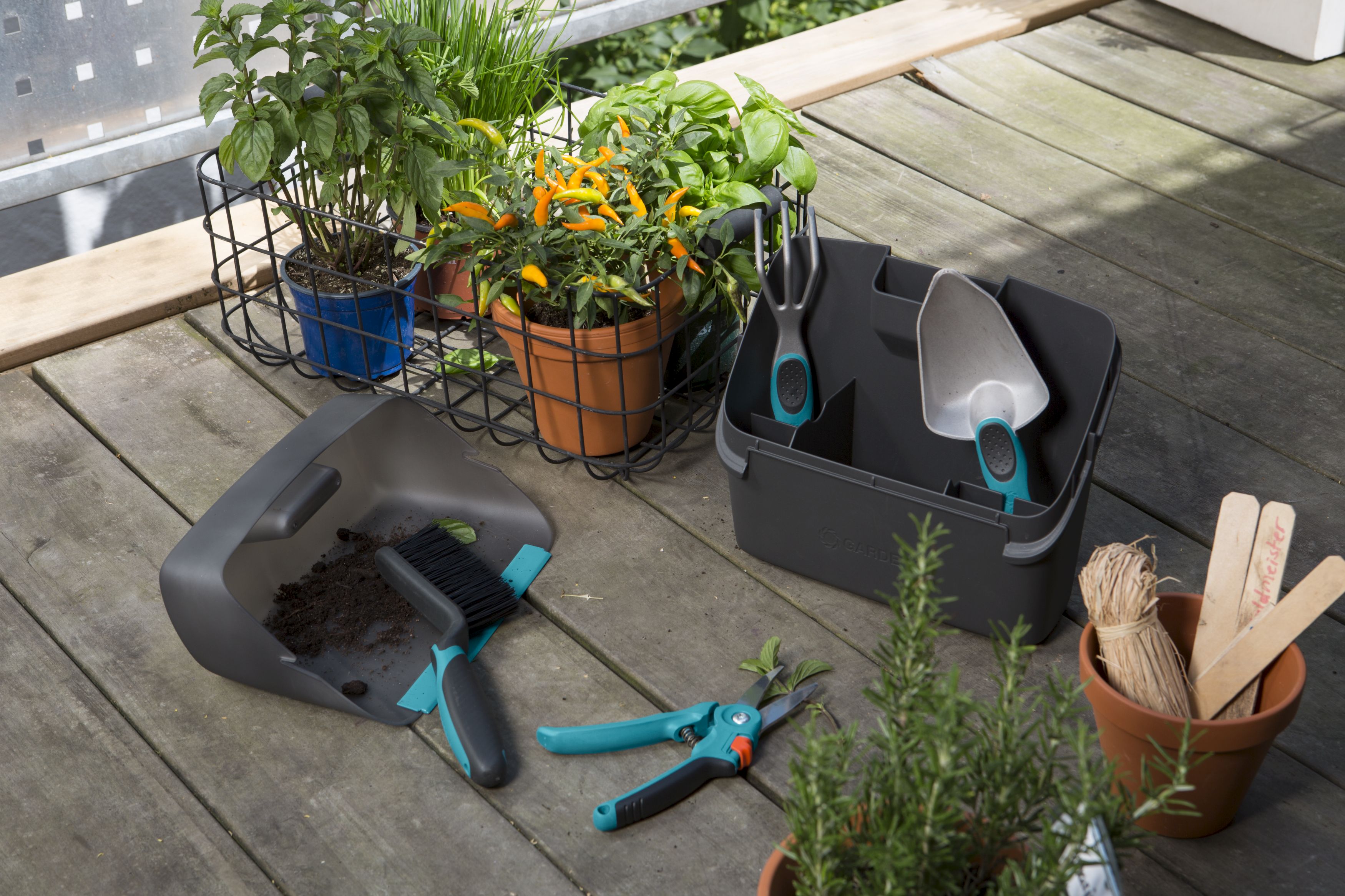 Surtido herramientas balcón citygar