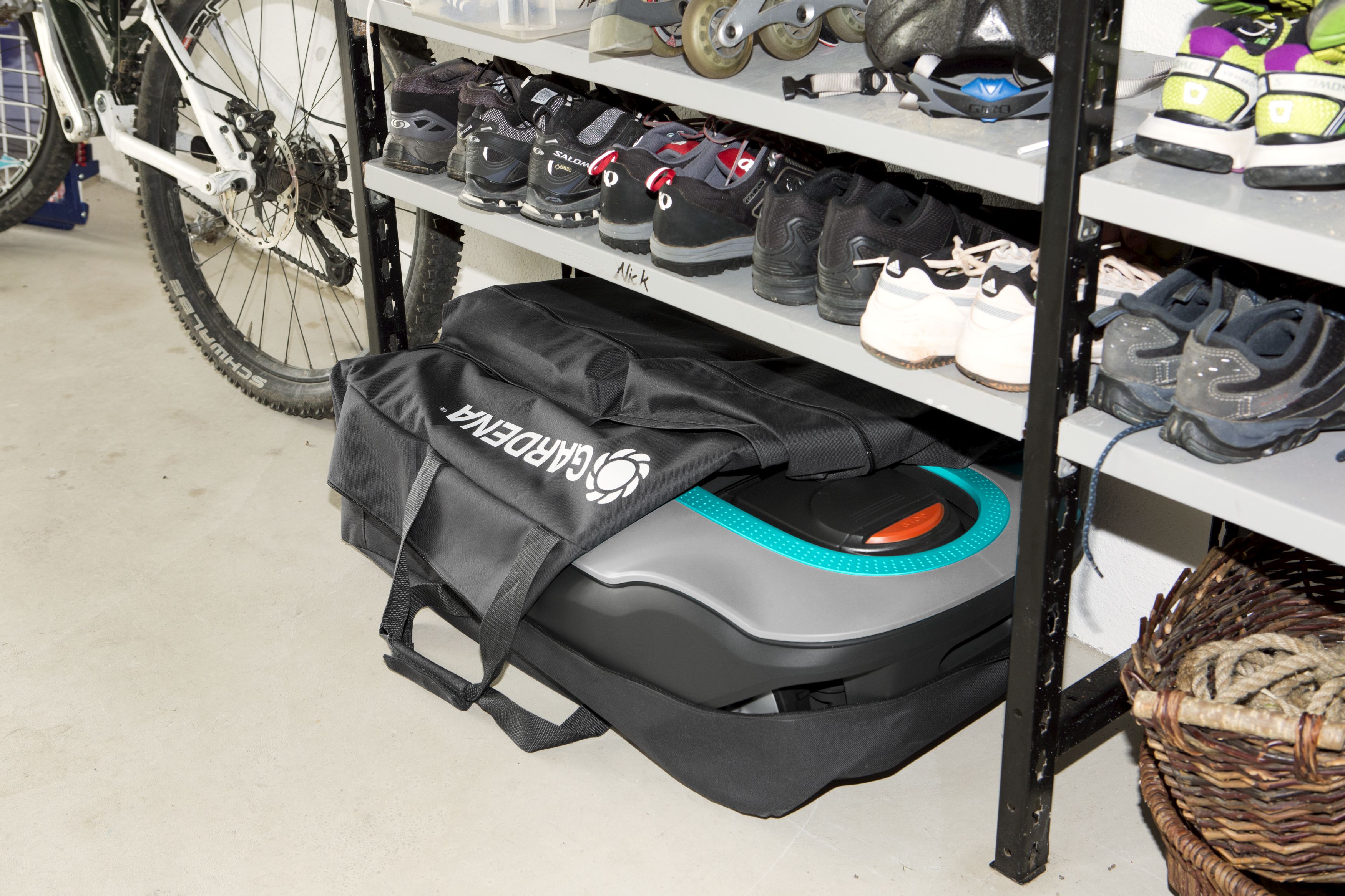 Bolsa de almacenaje robot