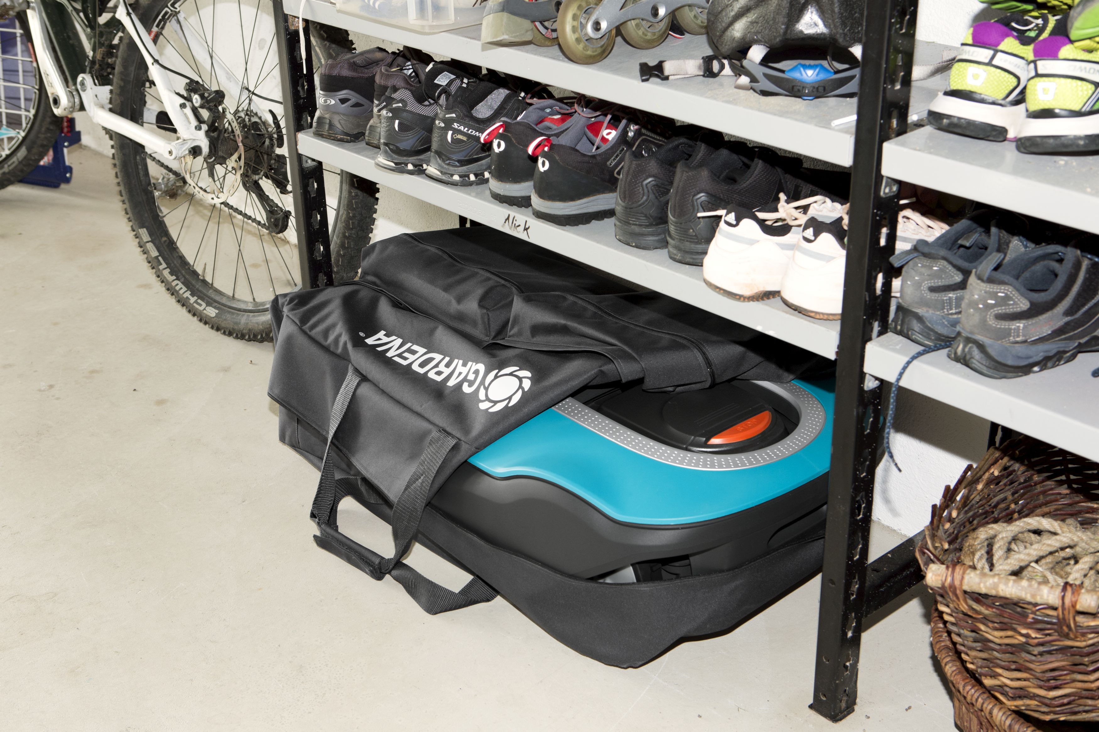 Bolsa de almacenaje robot