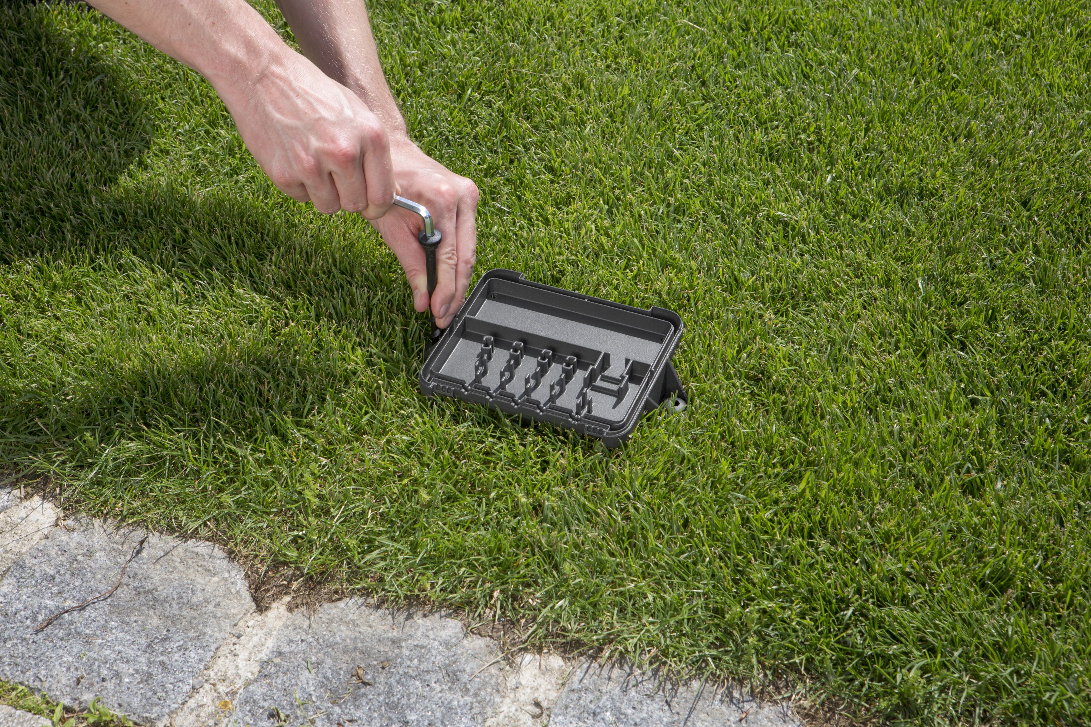 Caja de protección cables