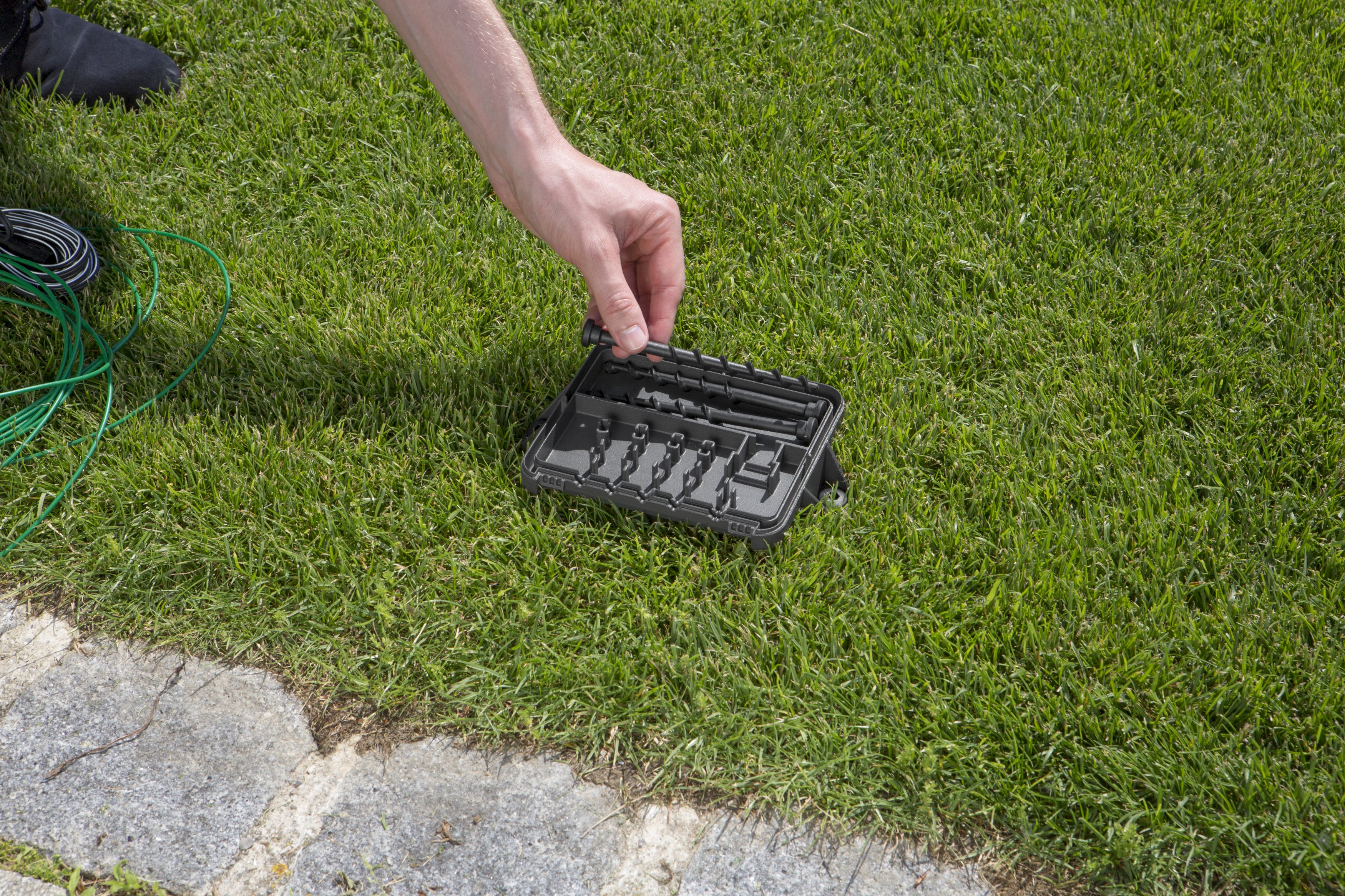 Caja de protección cables