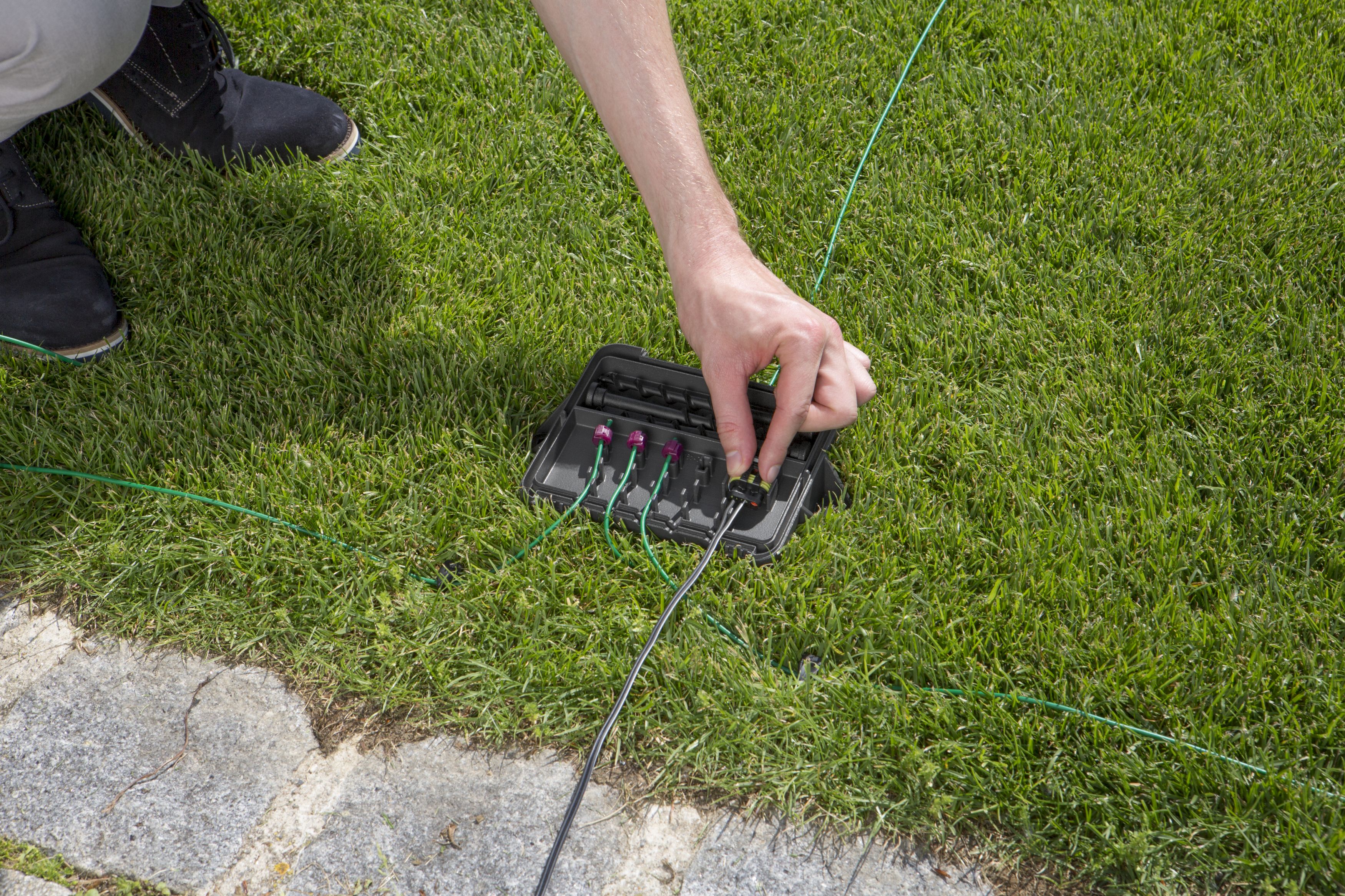 Caja de protección cables