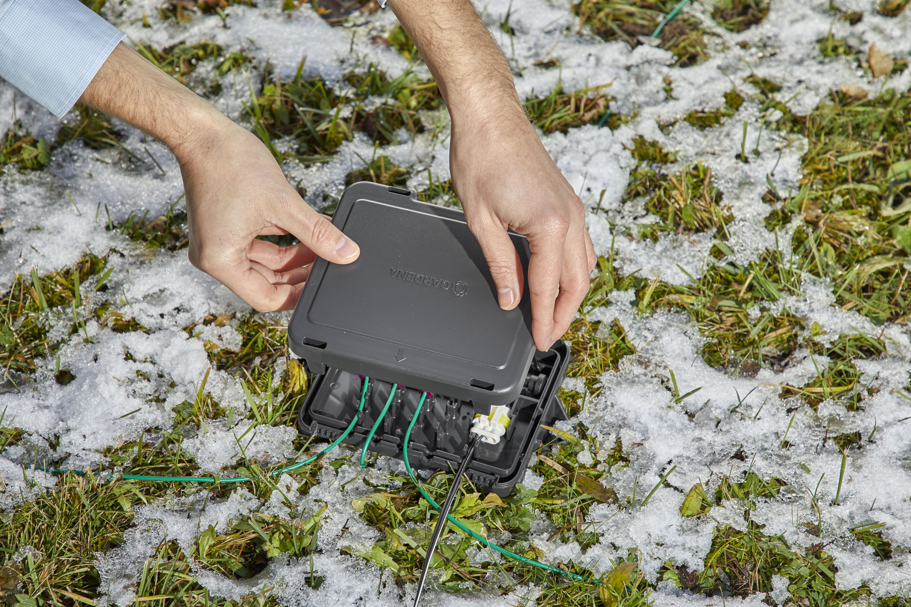Caja de protección cables