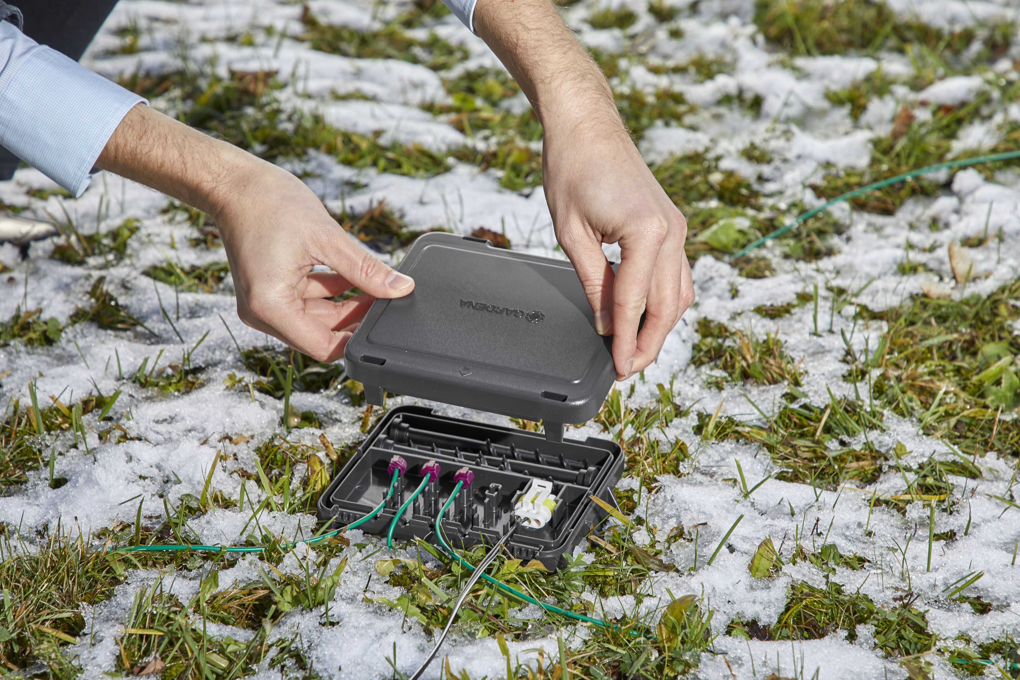Caja de protección cables
