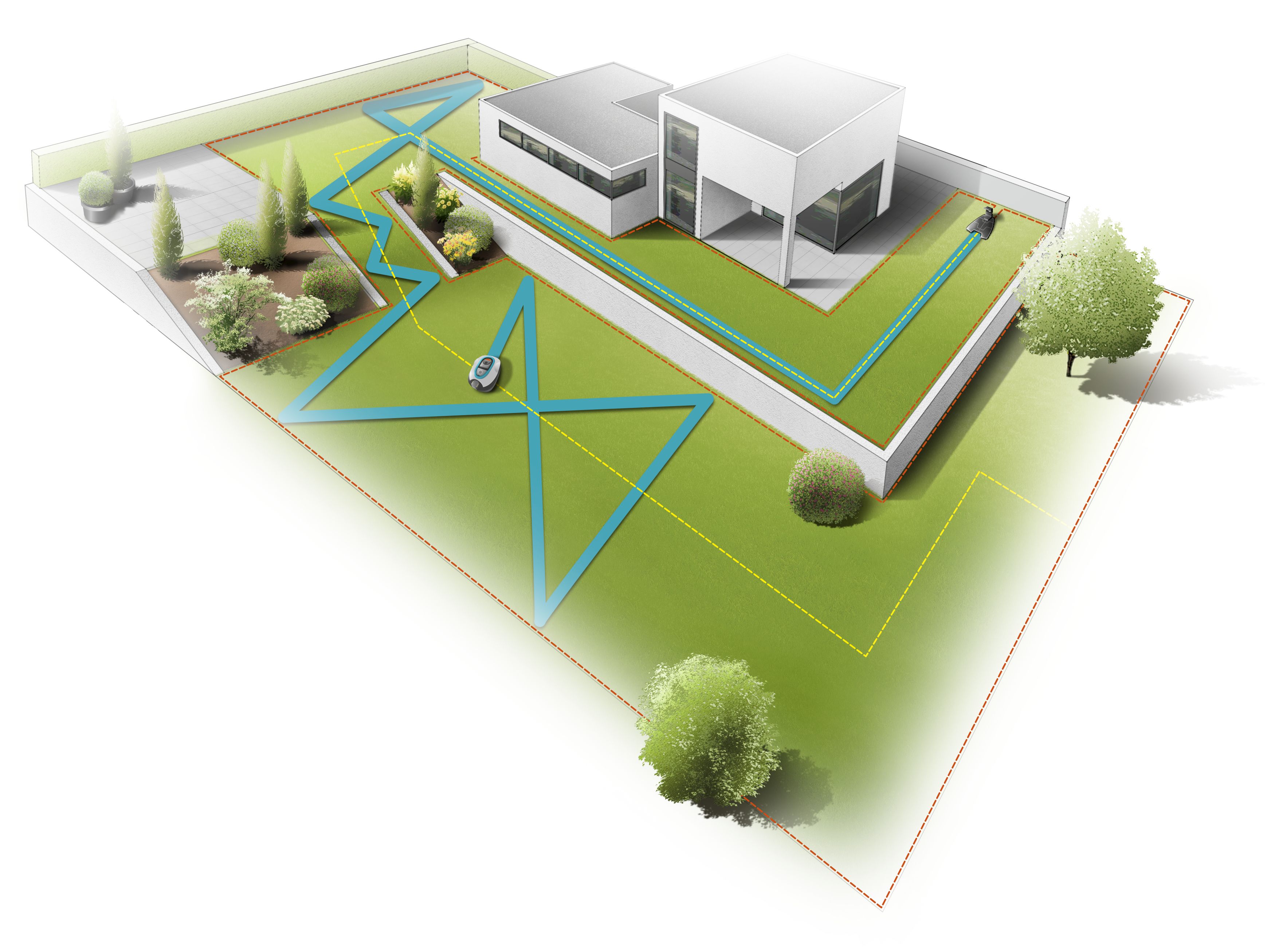 Robot SILENO+ 1600 m²