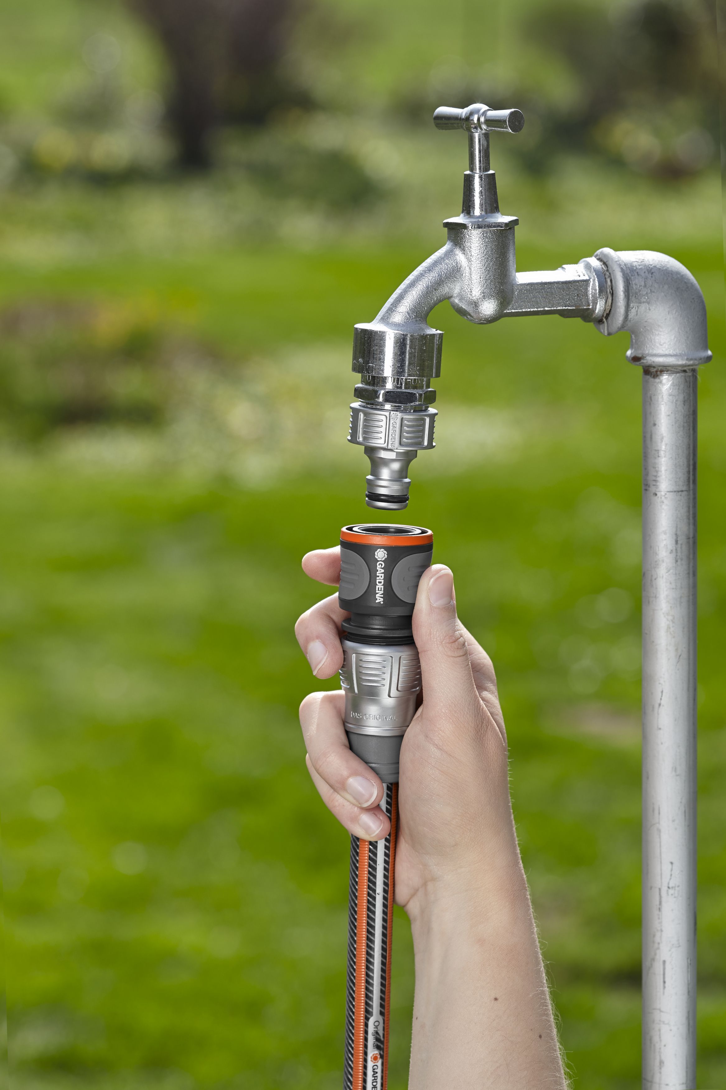 Conector de manguera Premium 13 mm (1/2\\\") - 15 mm (5/8\\\").Blister