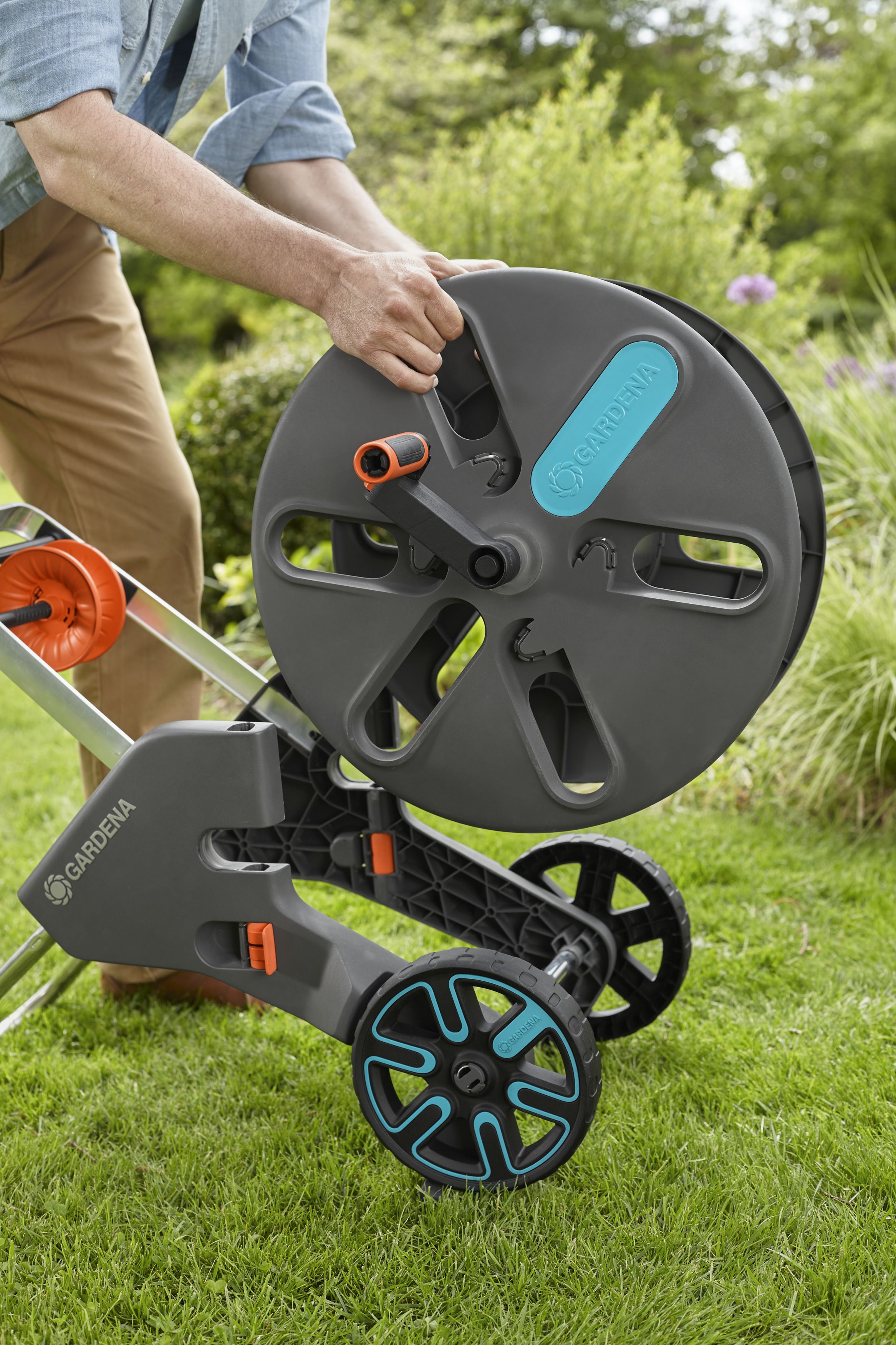 Carro portamangueras Aquaroll L Easy