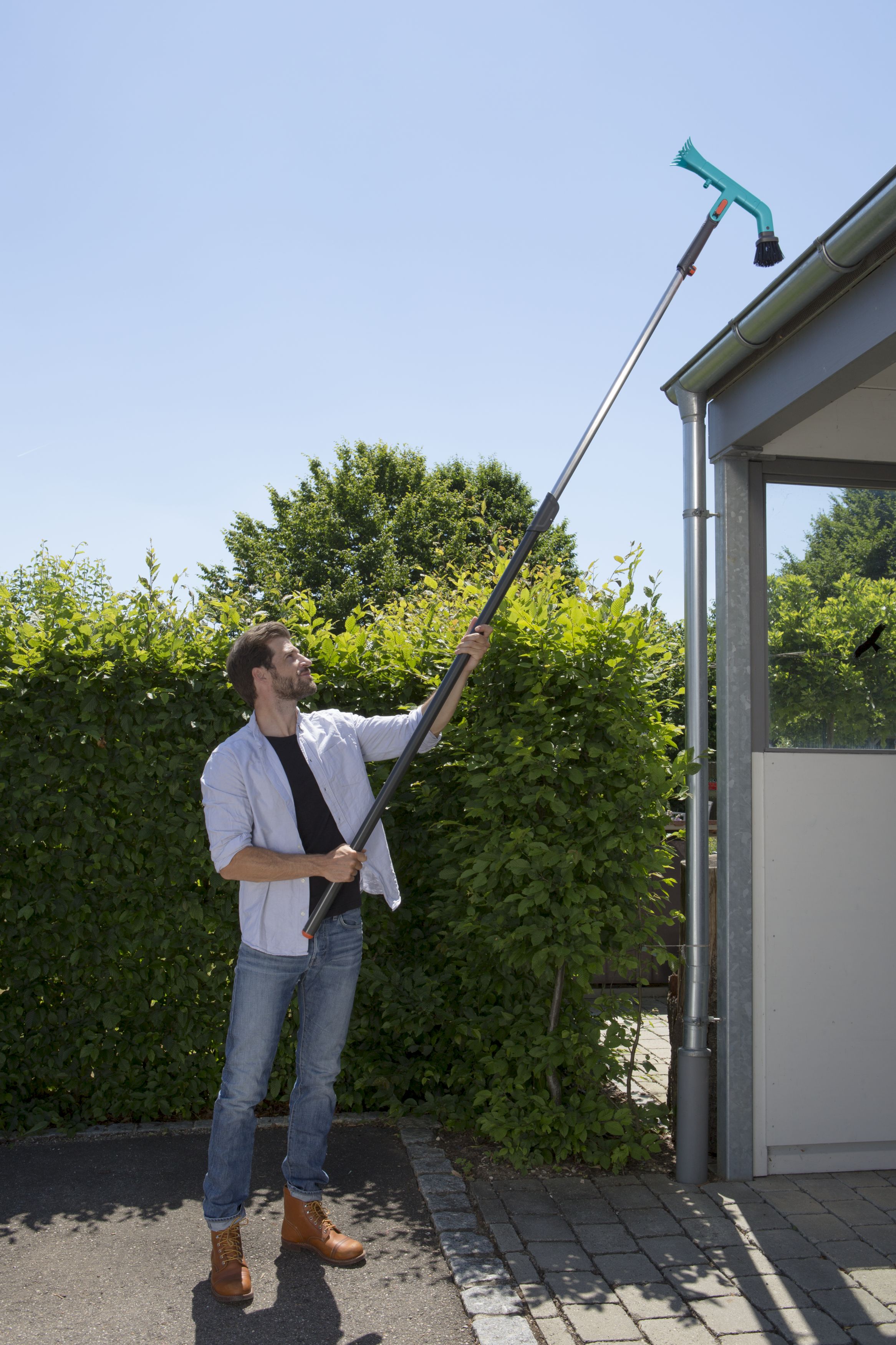 Limpiador de canalones combisystem