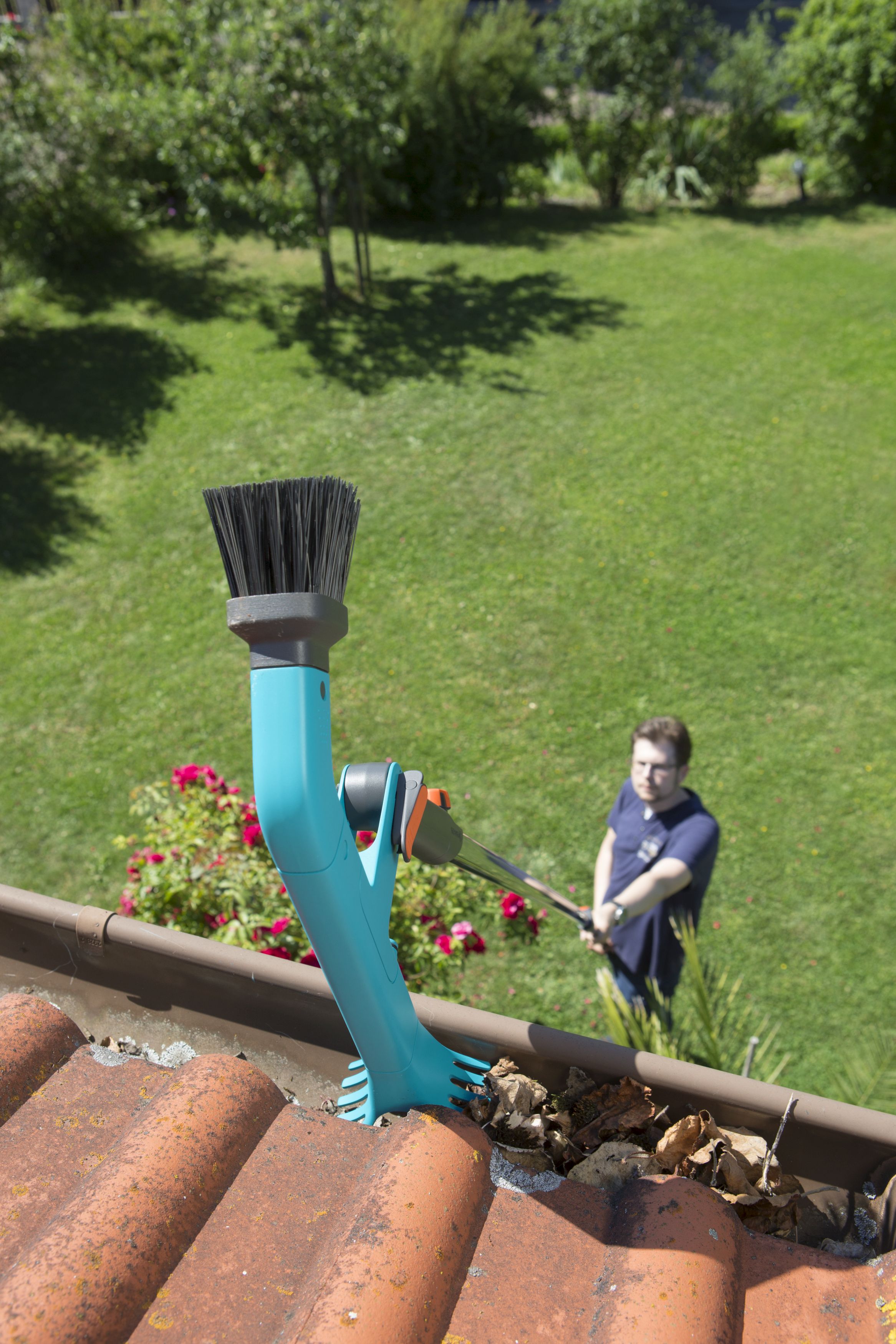 Limpiador de canalones combisystem