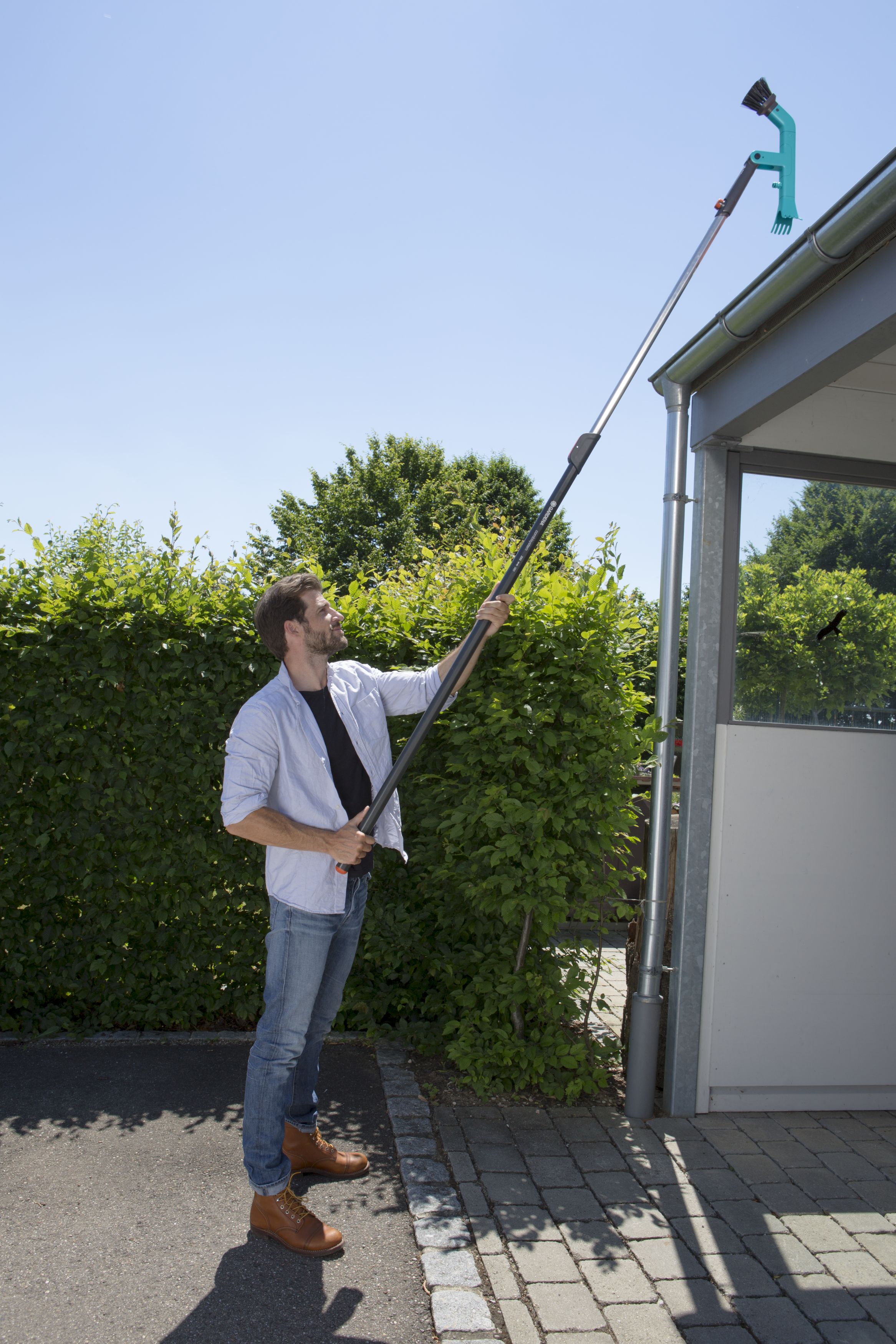 Limpiador de canalones combisystem