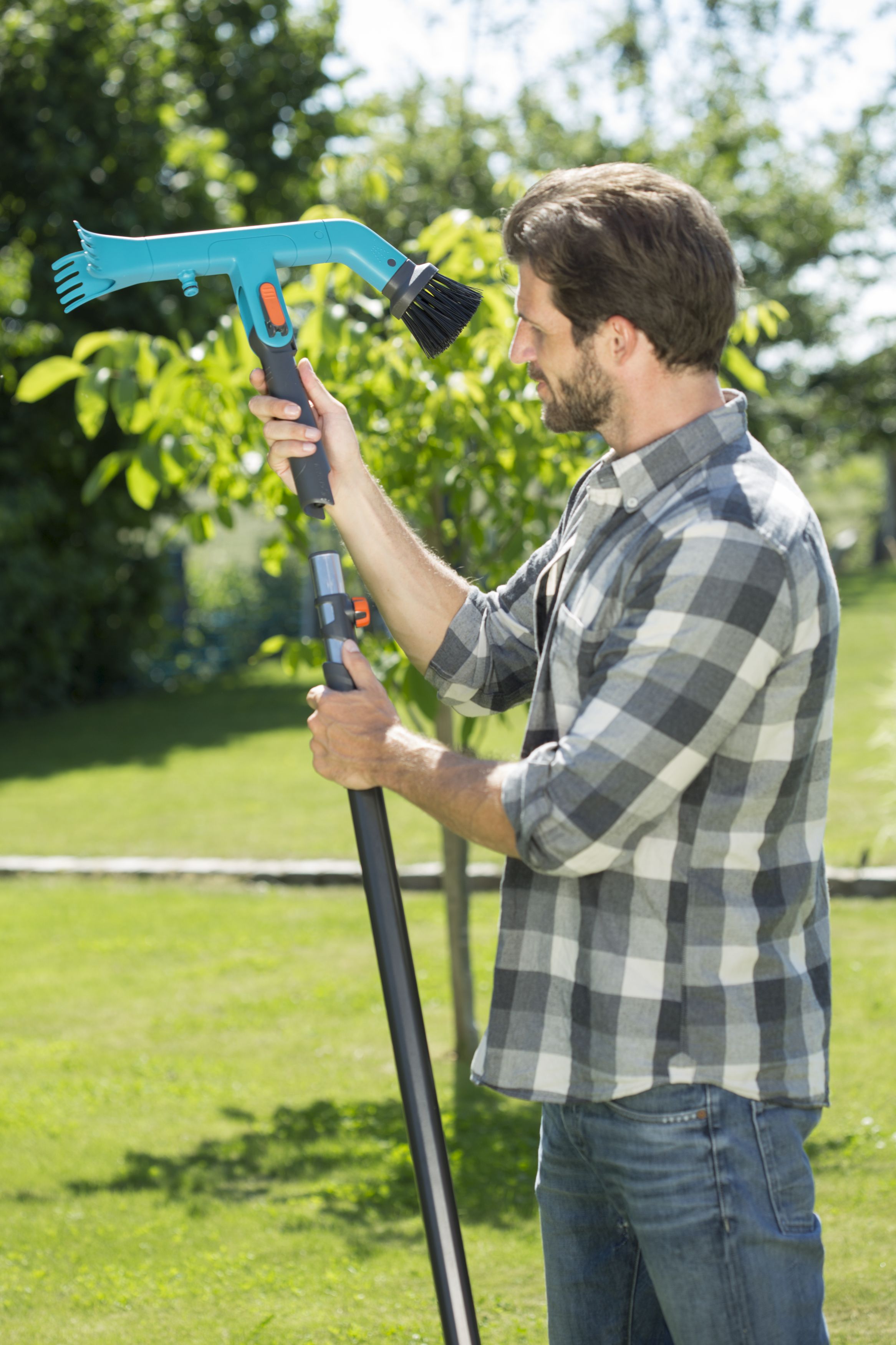 Limpiador de canalones combisystem