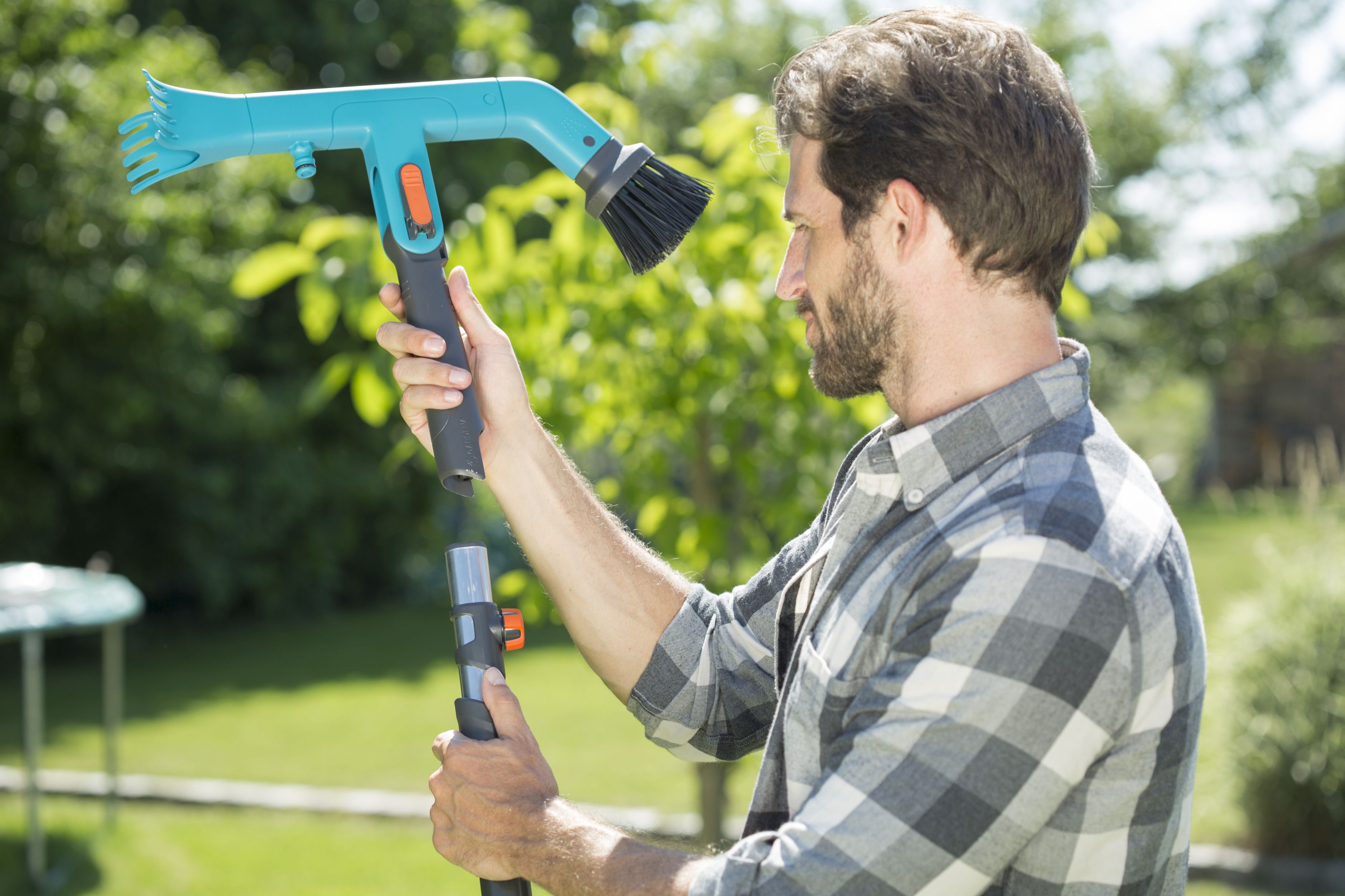 Limpiador de canalones combisystem