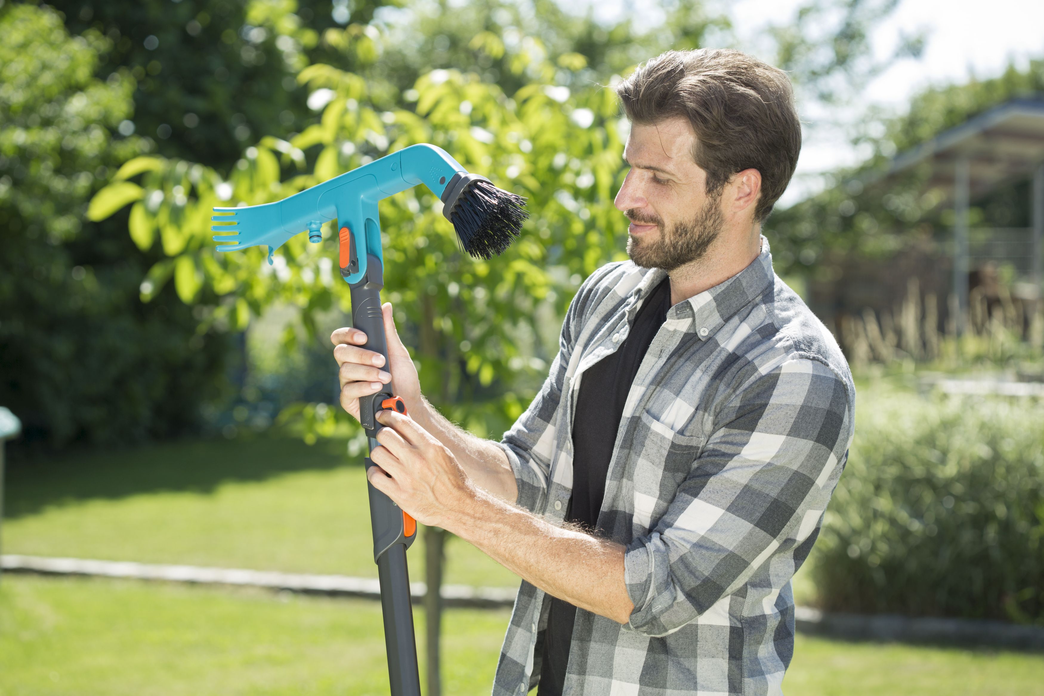 Limpiador de canalones combisystem