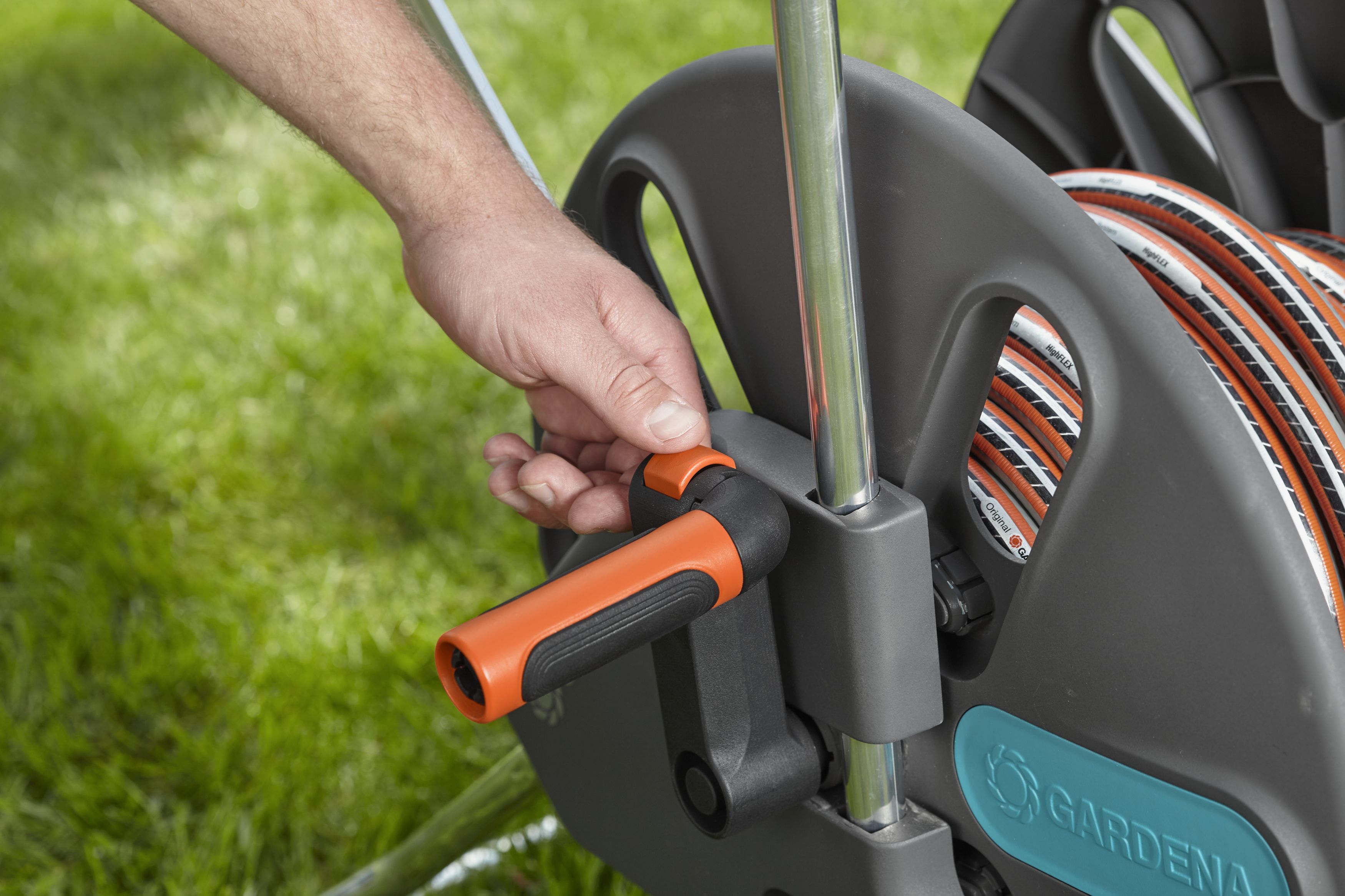 Set carro portamangueras AquaRoll M