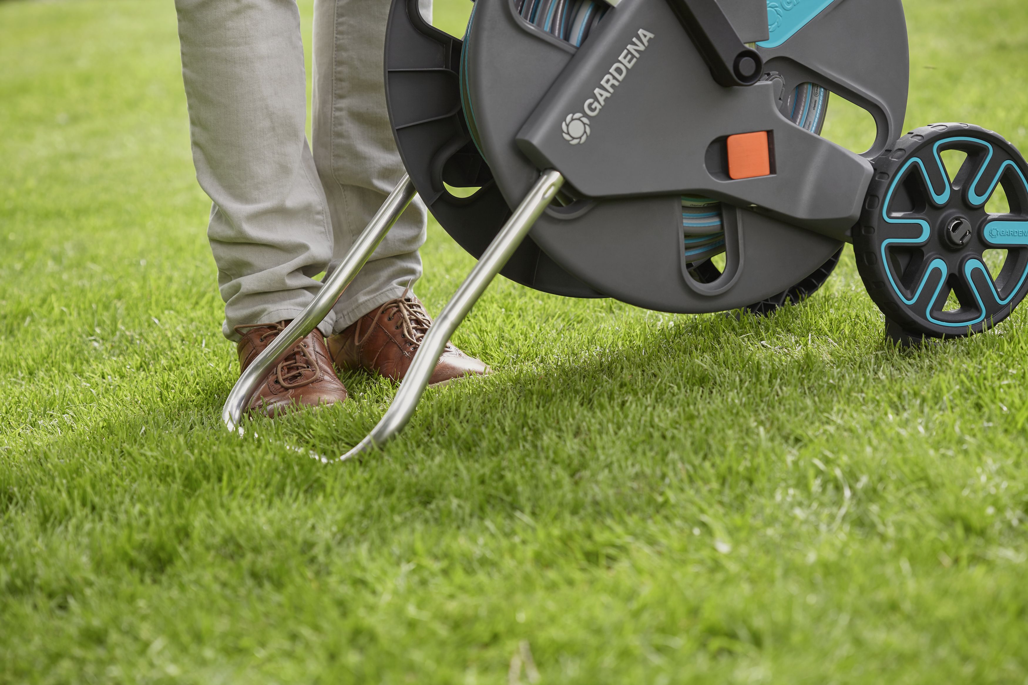 Set carro portamangueras AquaRoll L Easy