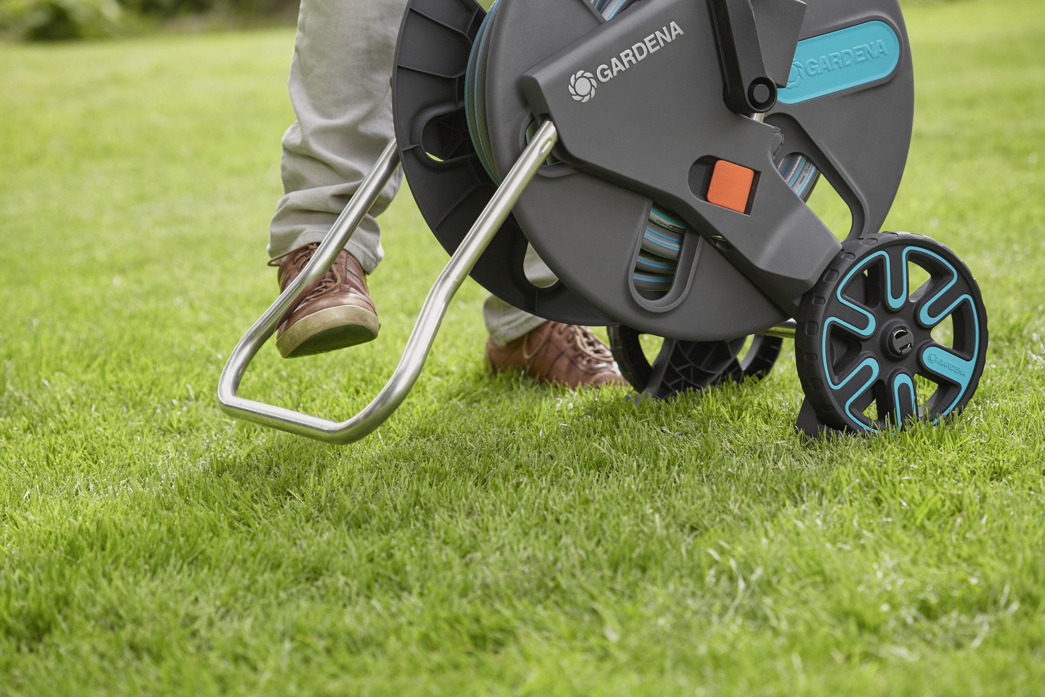 Set carro portamangueras AquaRoll L Easy