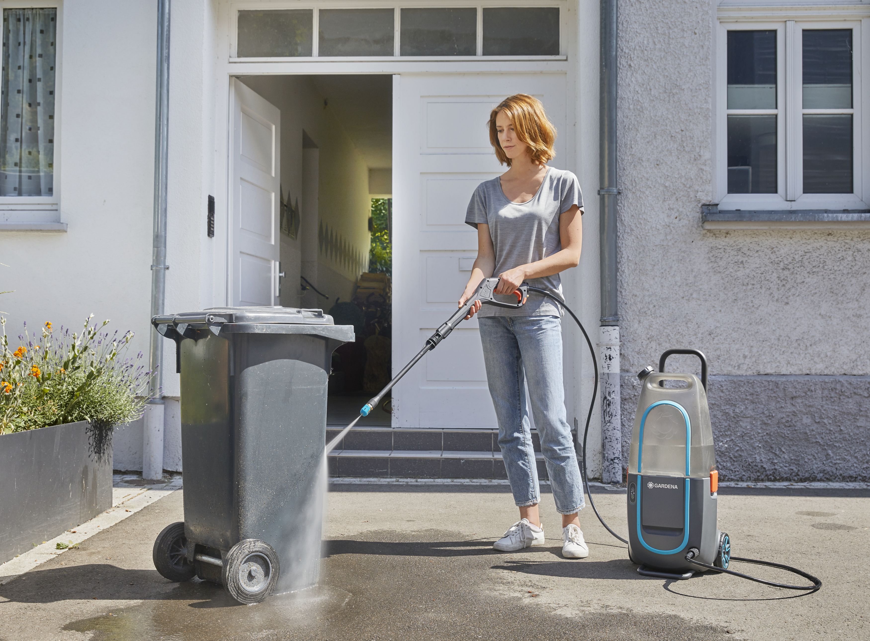 Set Limpiadora de alta presión sin batería AquaClean Li-40/60