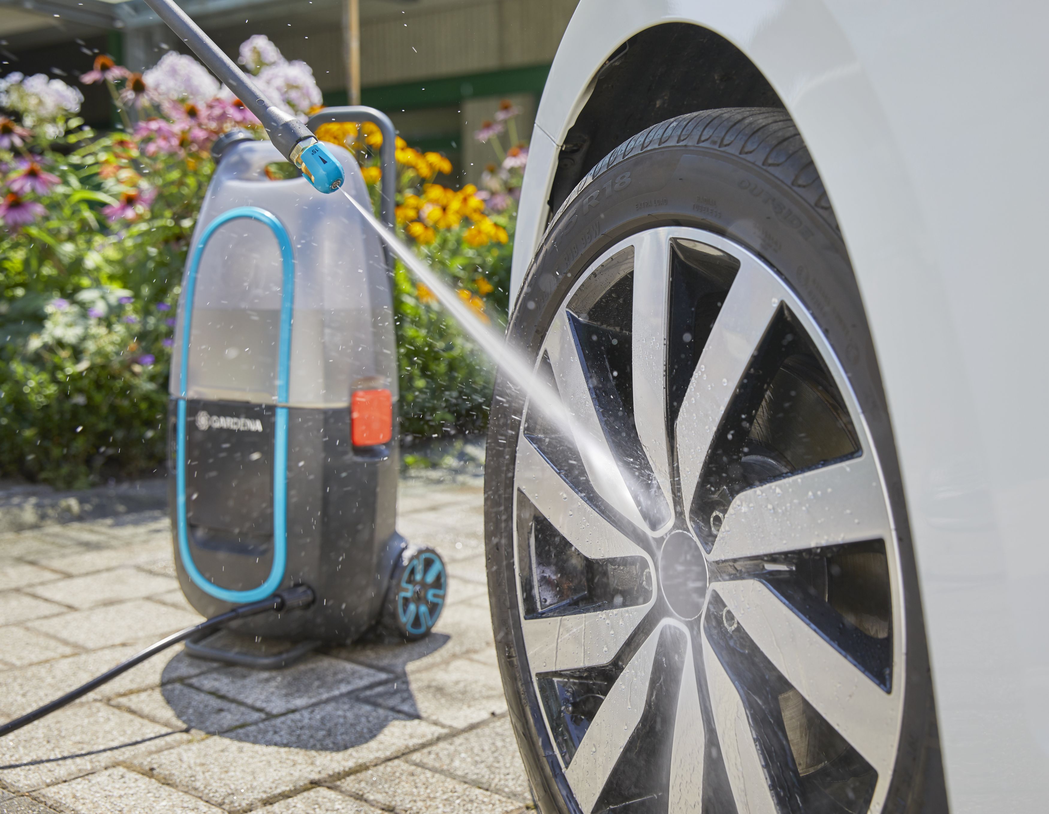 Set Limpiadora de alta presión sin batería AquaClean Li-40/60