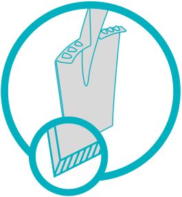 Pala Cuadrada Natureline