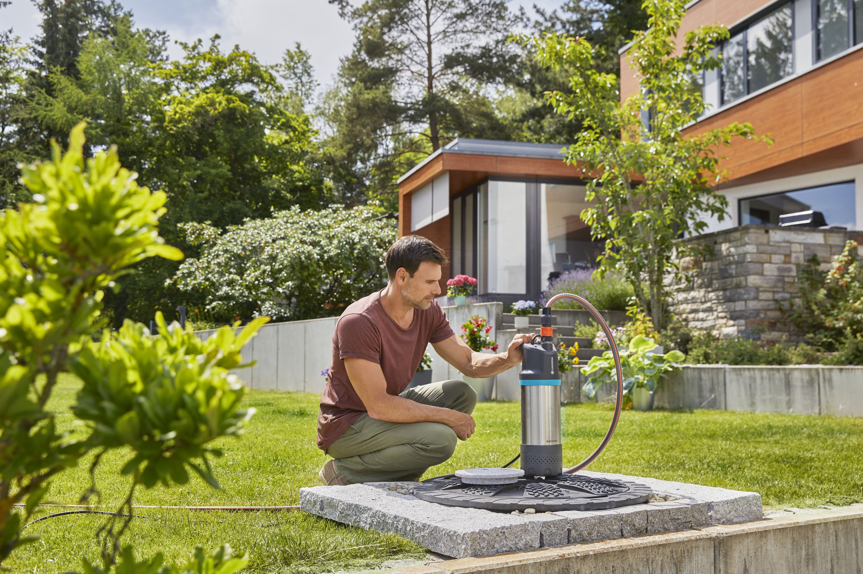 Bomba sumergible 5900/4 Inox Auto