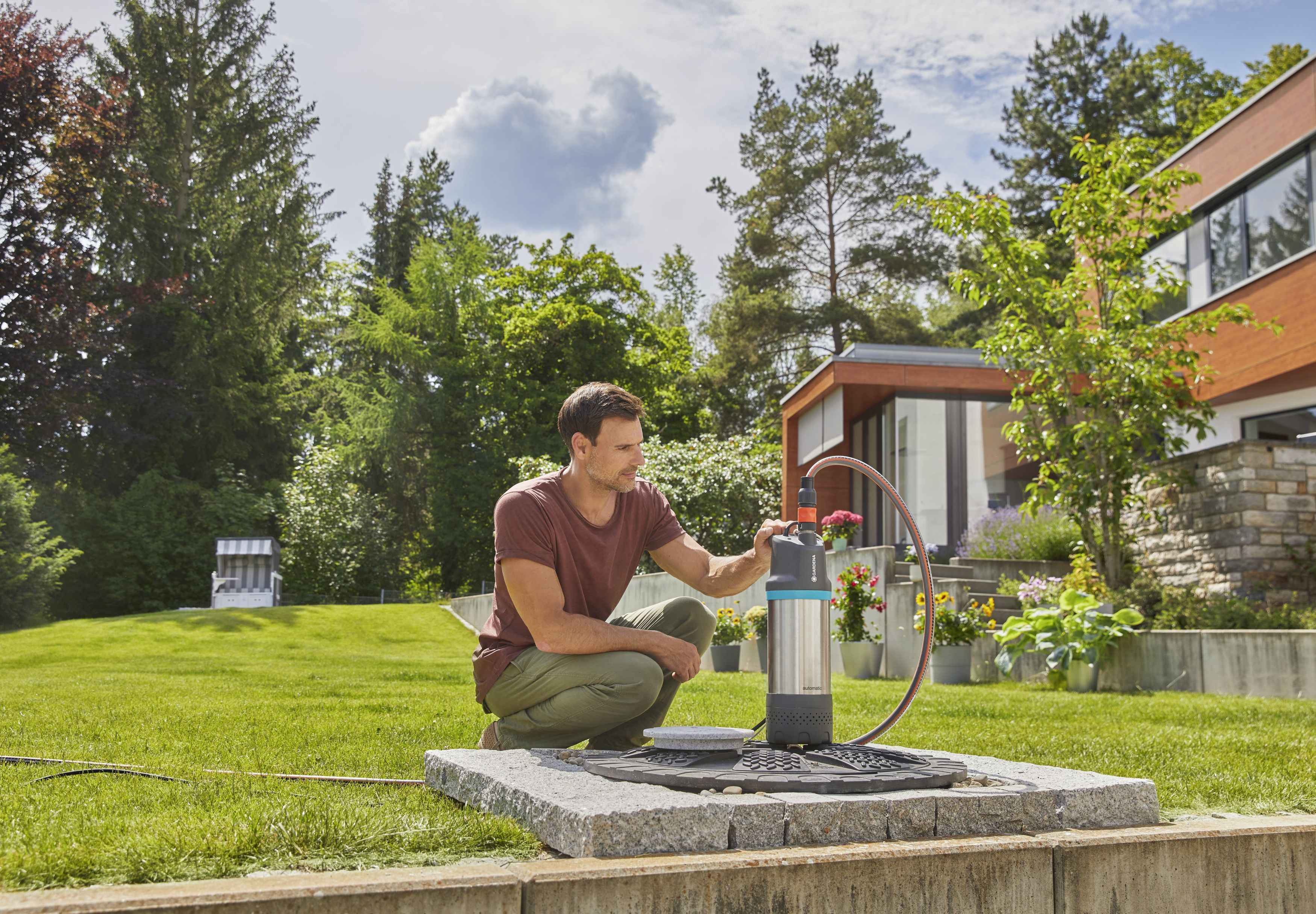 Bomba sumergible 5900/4 Inox Auto