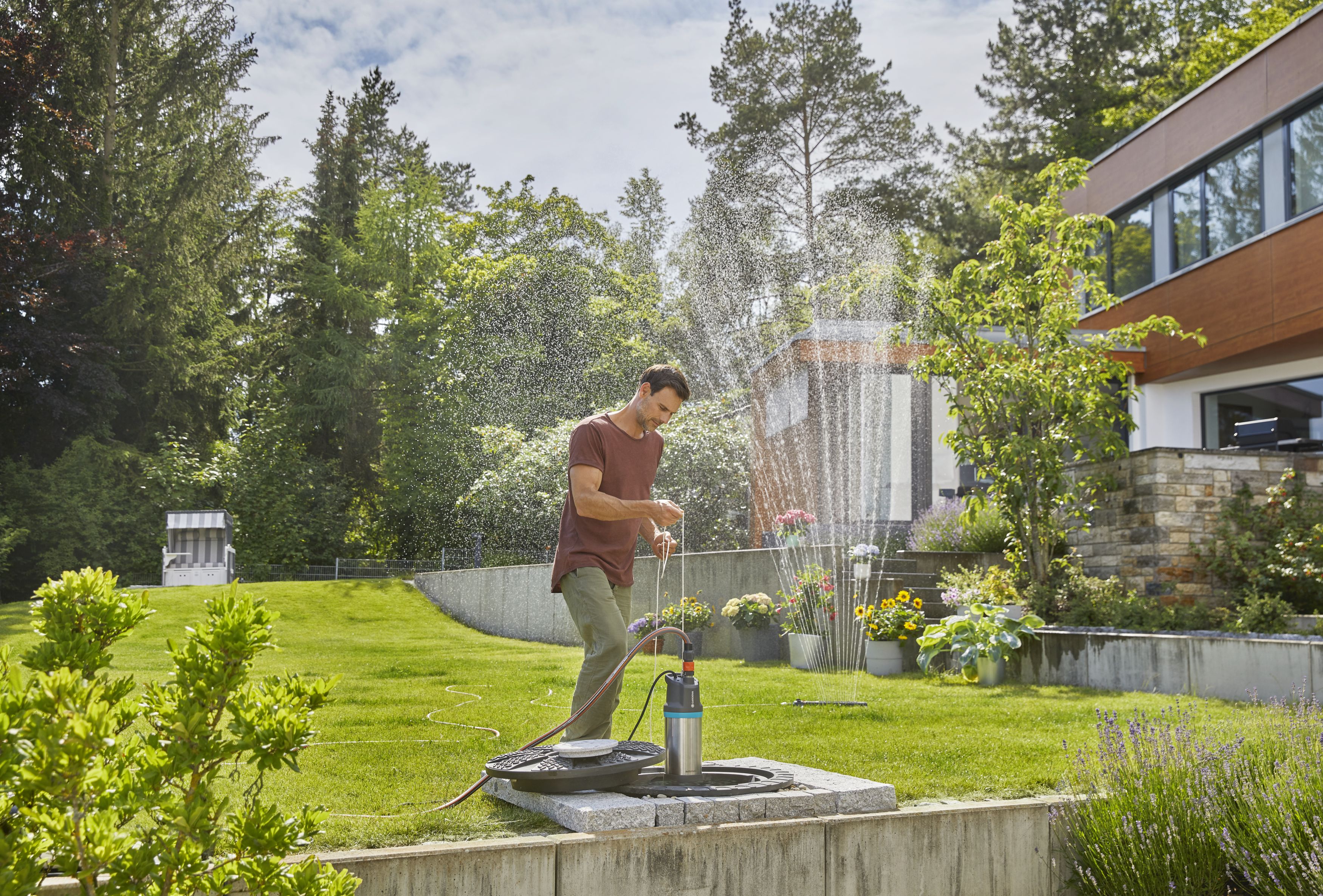 Bomba sumergible 5900/4 Inox Auto