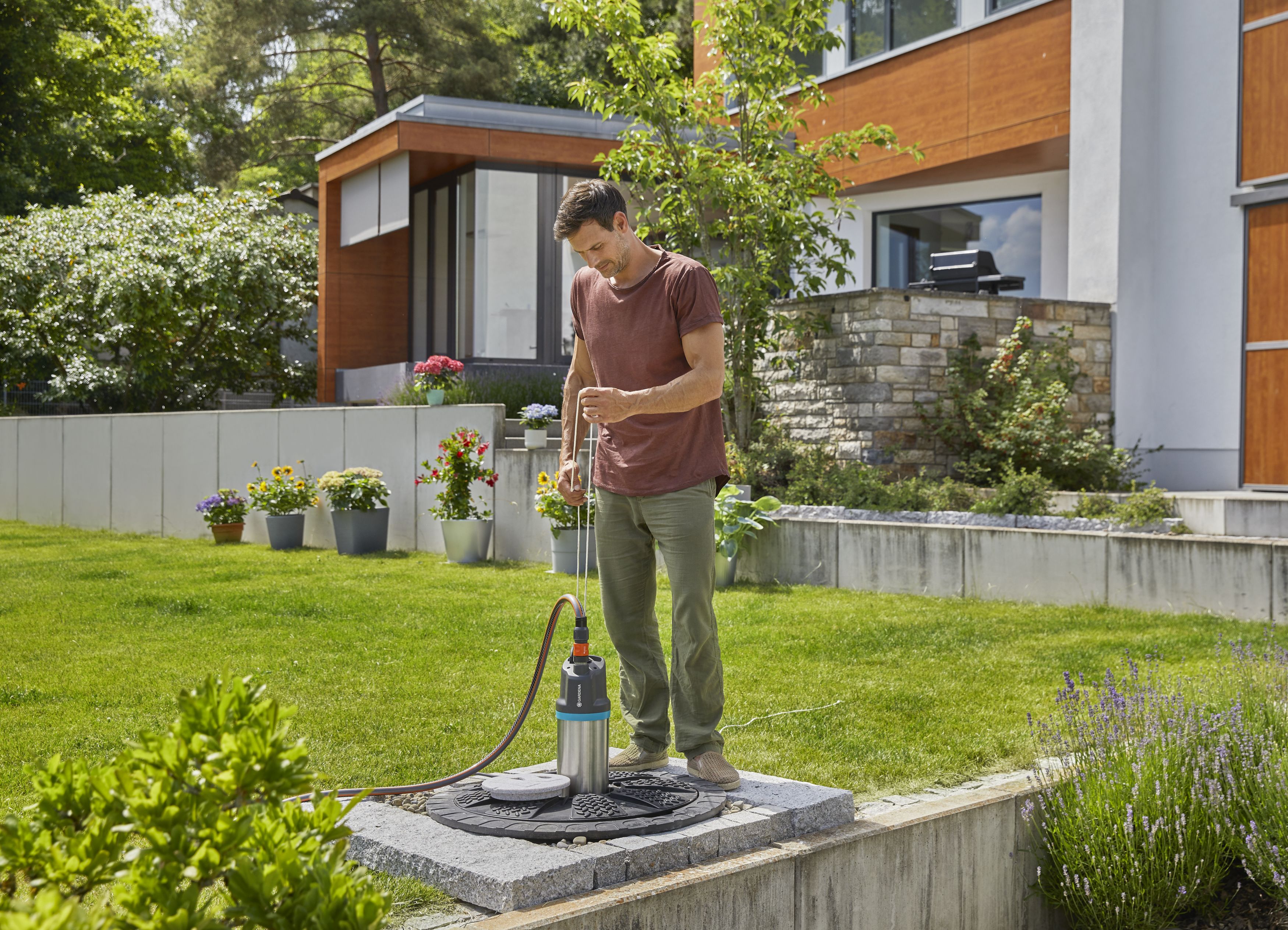 Bomba sumergible 6100/5 Inox Auto