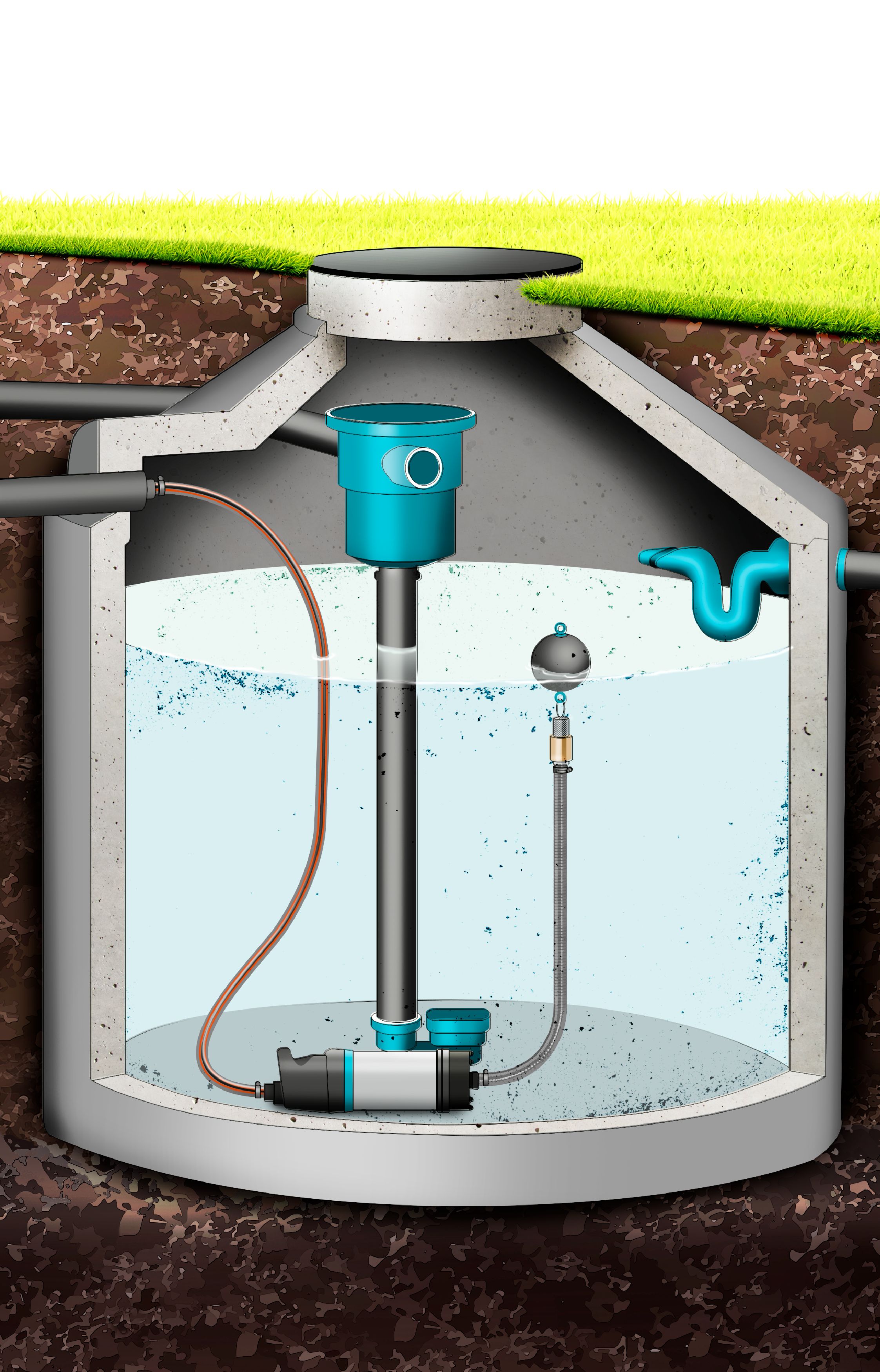 Filtro y valvula de retorno flotante (1\\\")