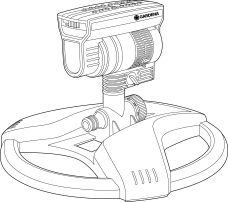 Aspersor Oscilante Aquazoom compact