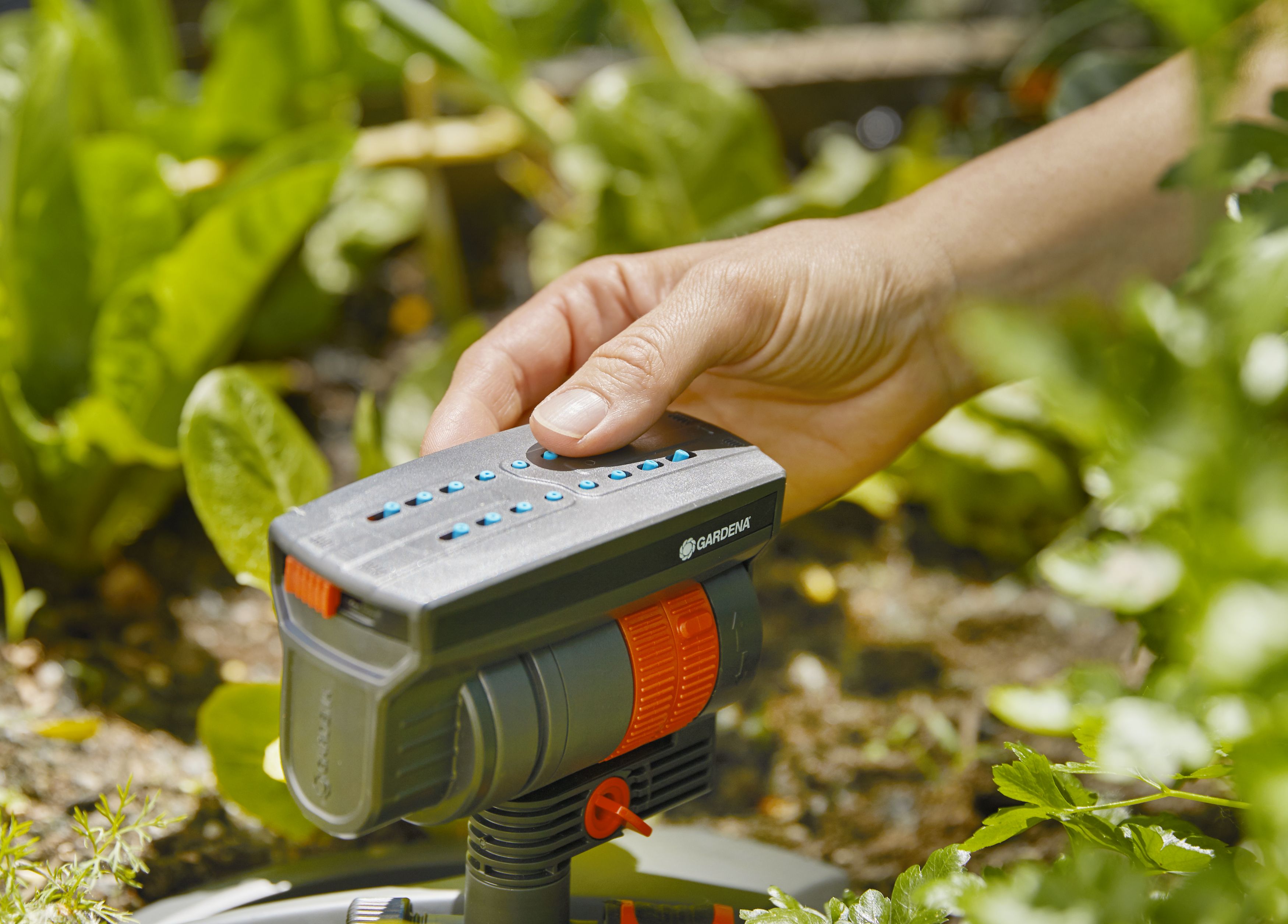 Aspersor Oscilante Aquazoom compact