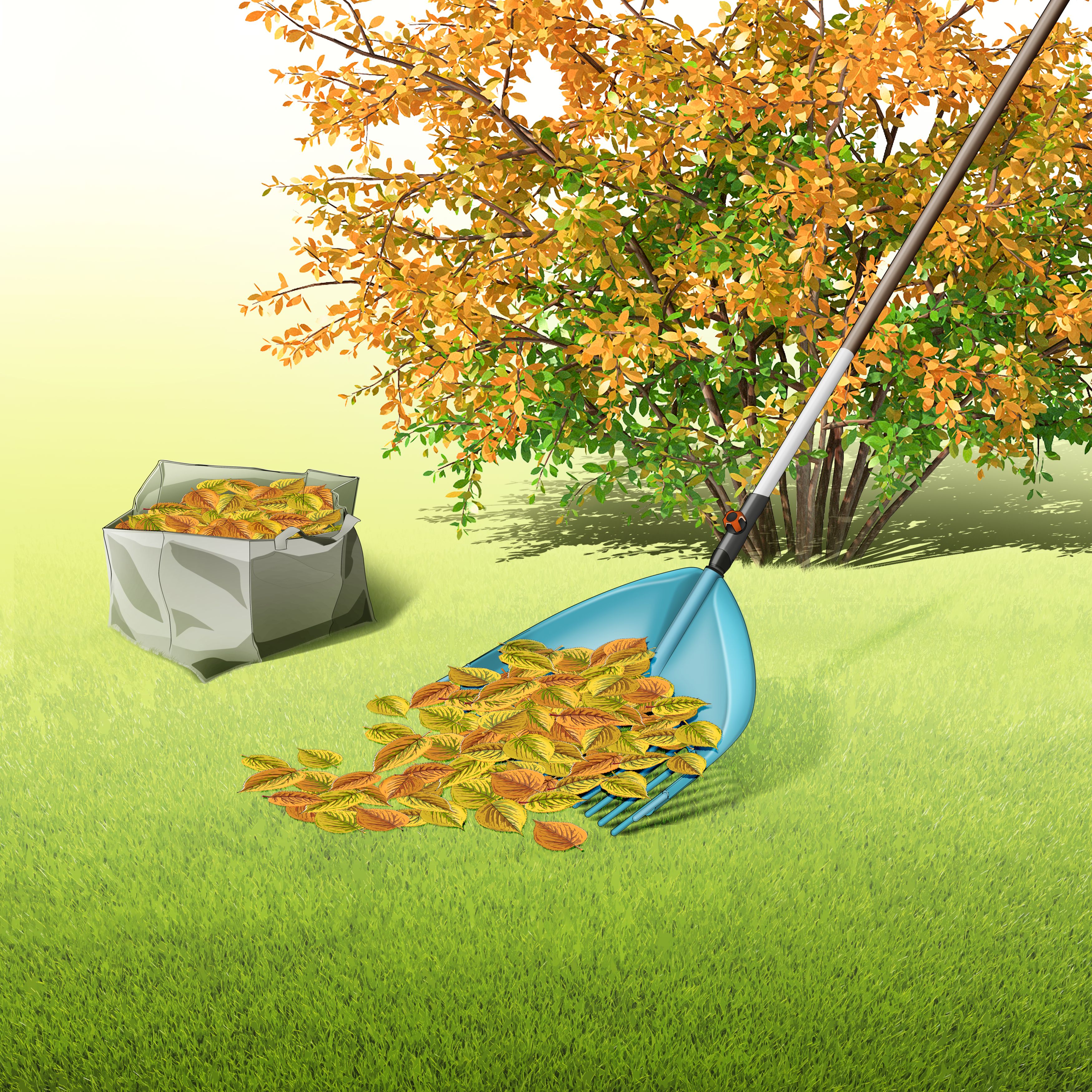 Cepillo recoge hojas Combisystem