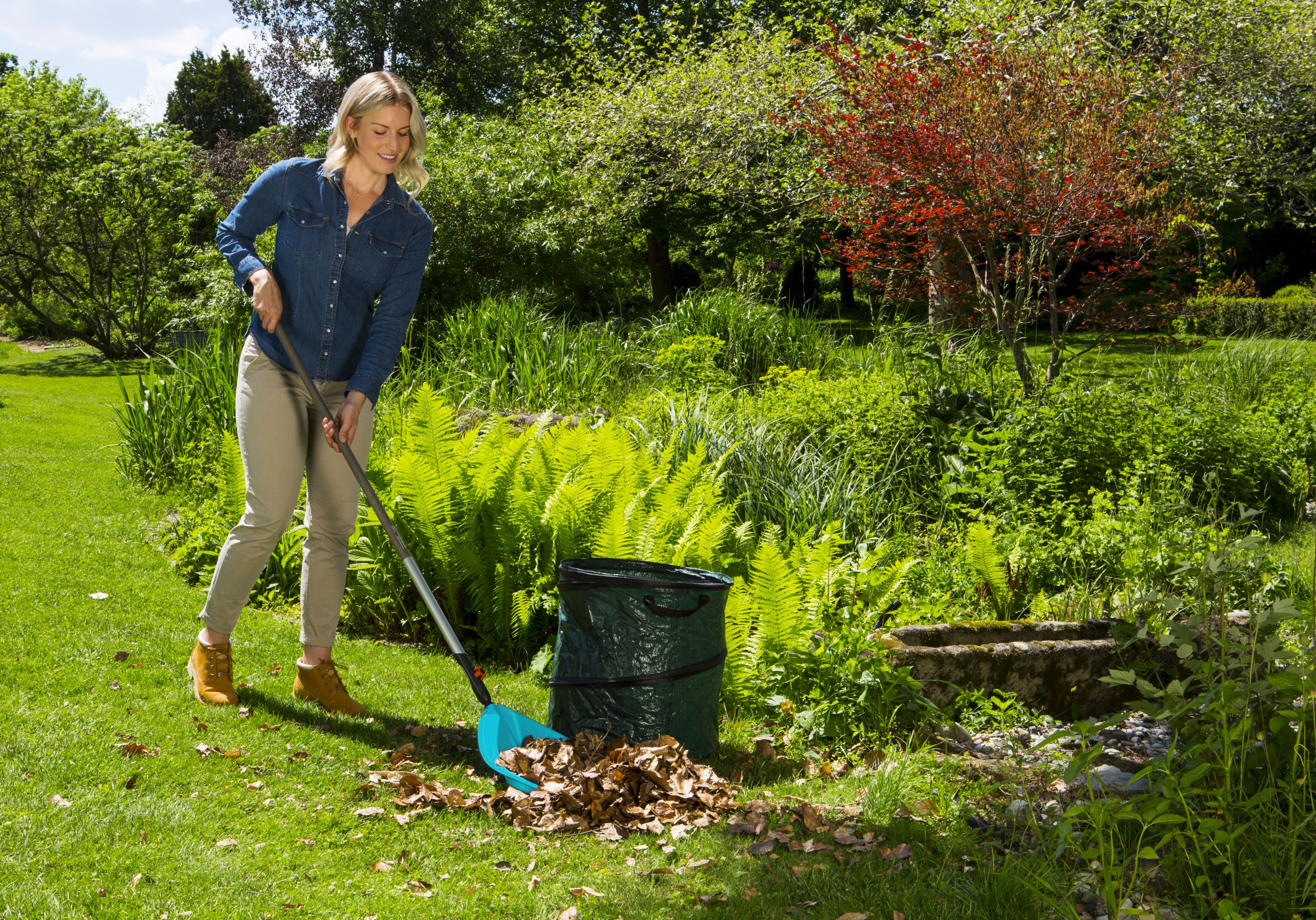 Cepillo recoge hojas Combisystem