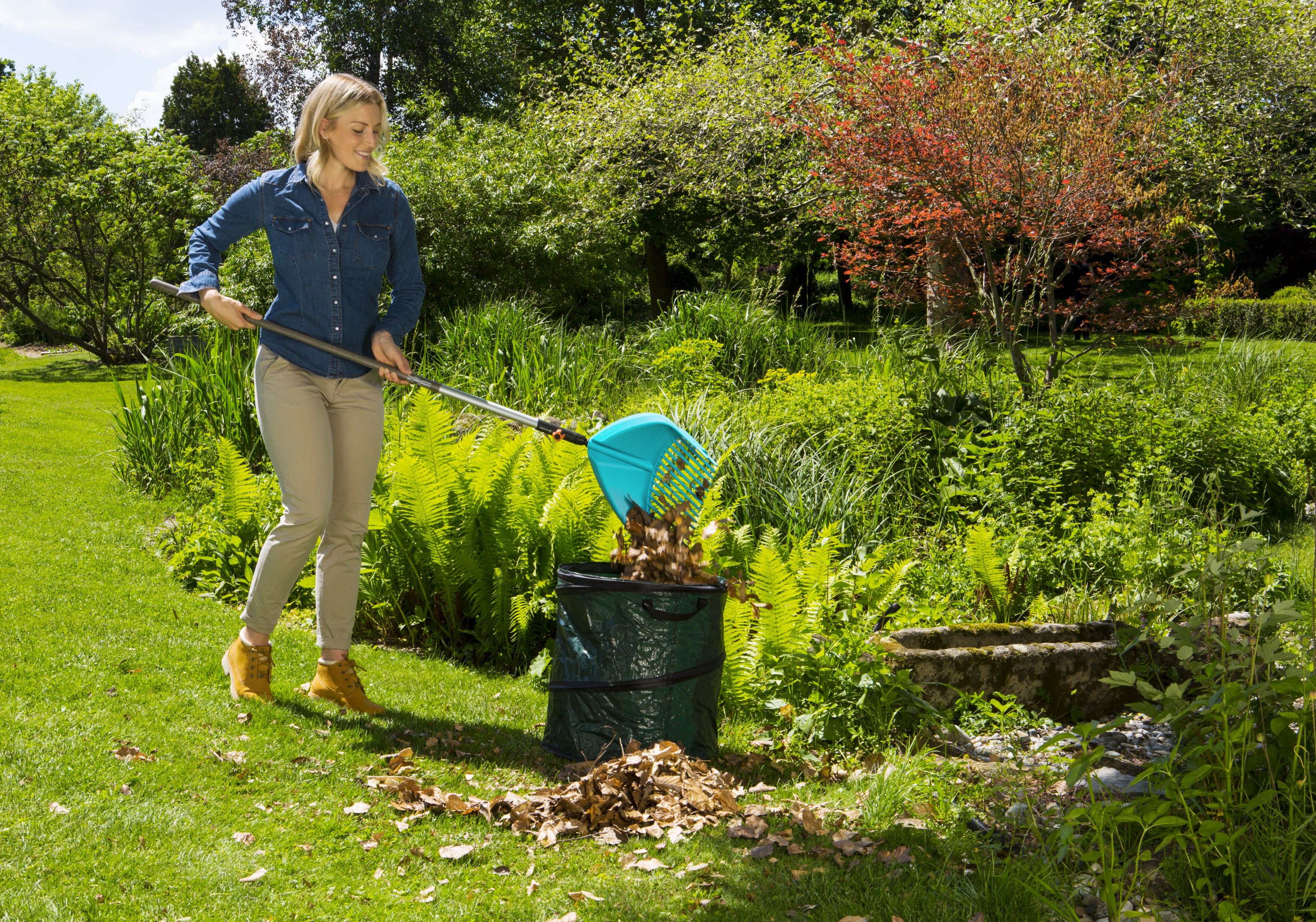 Cepillo recoge hojas Combisystem