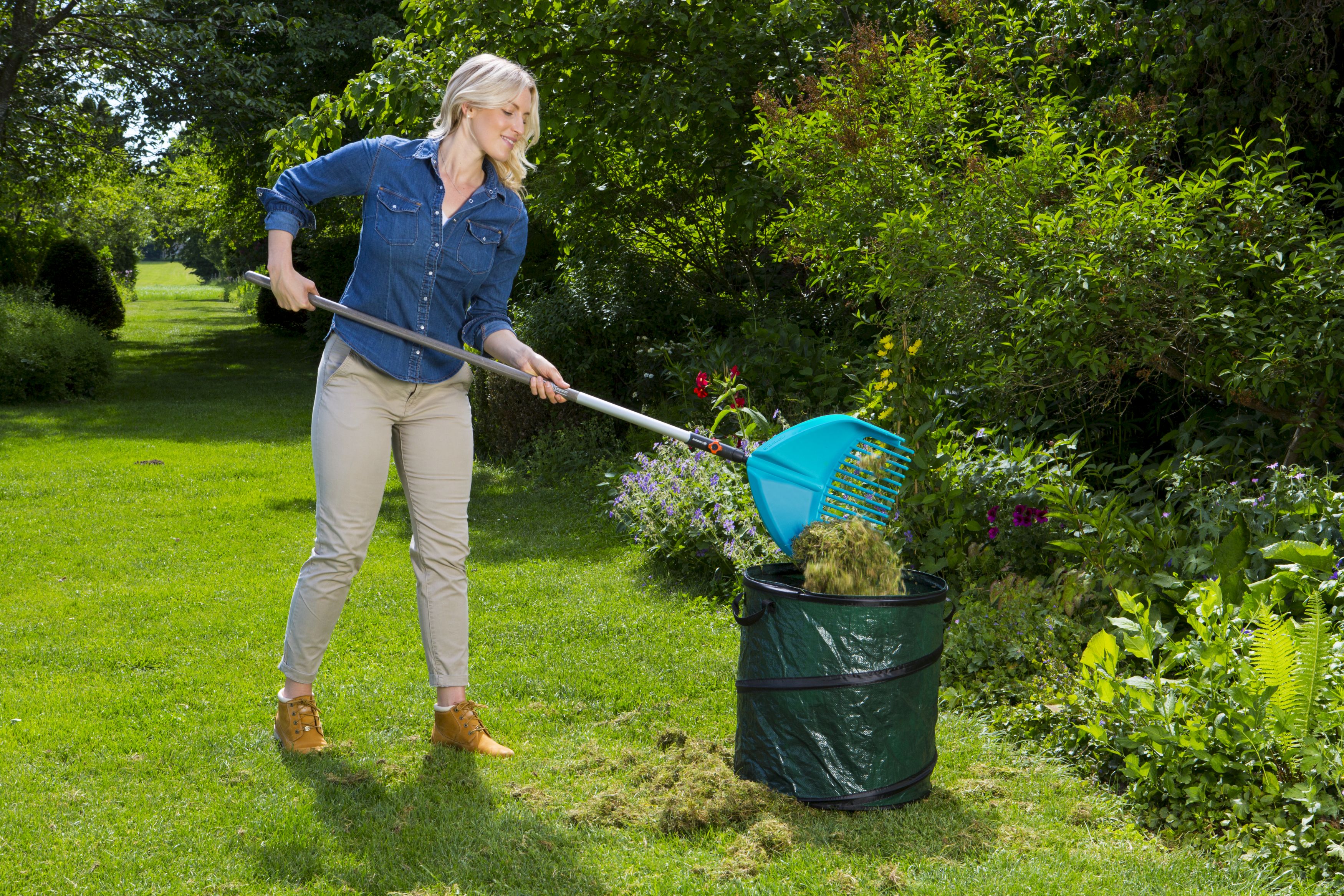 Cepillo recoge hojas Combisystem